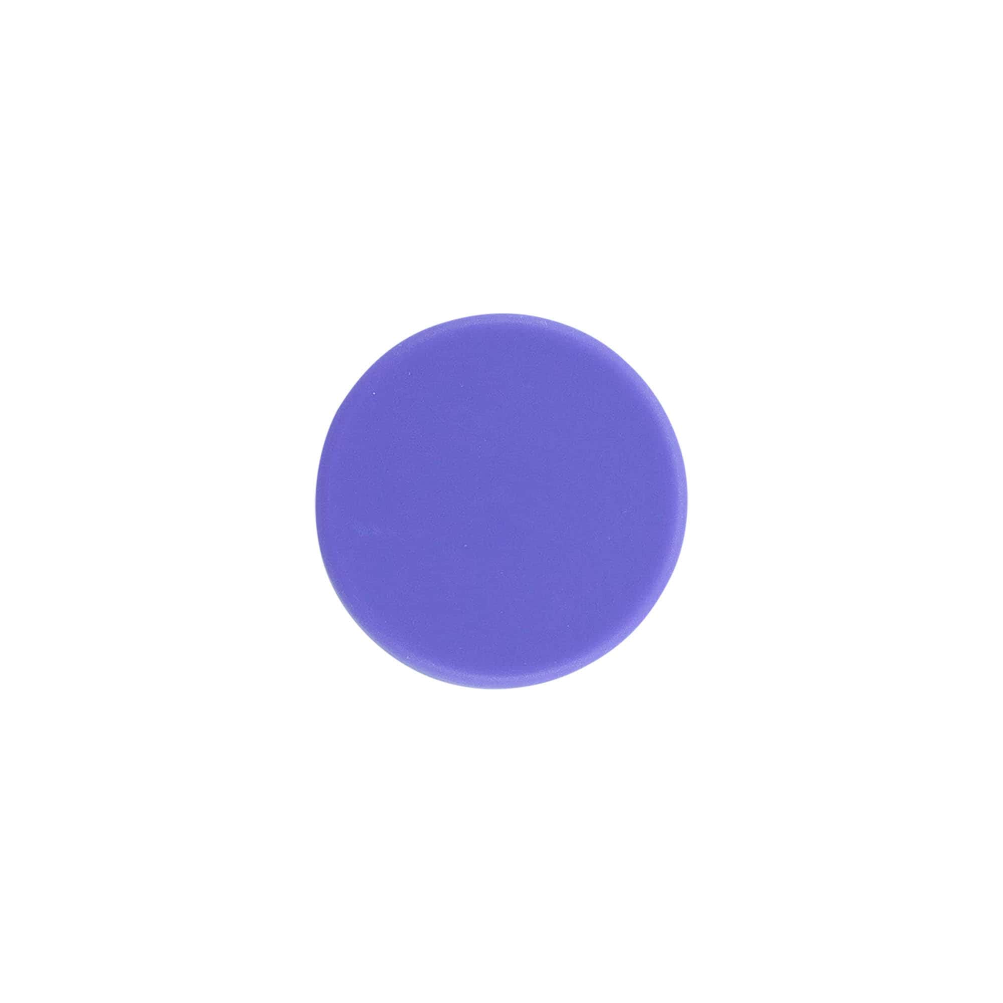 Bouchon à vis, plastique ABS, violet, pour ouverture : GPI 28/400