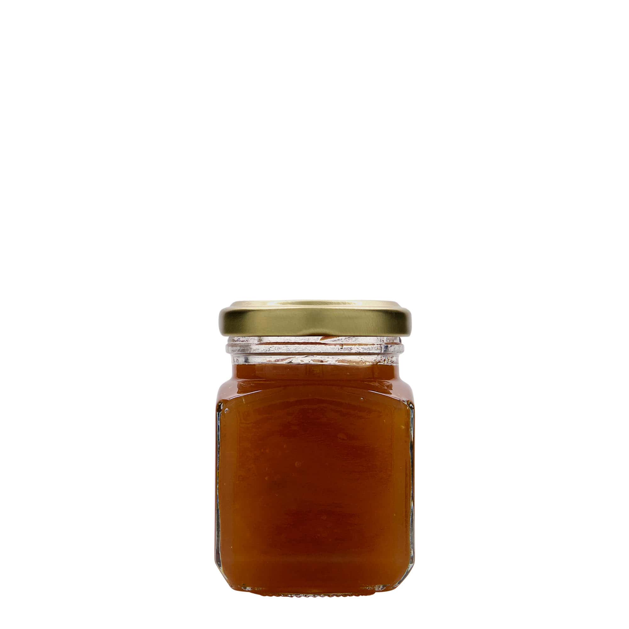 106 ml verre carré, ouverture : Twist-Off (TO 48)