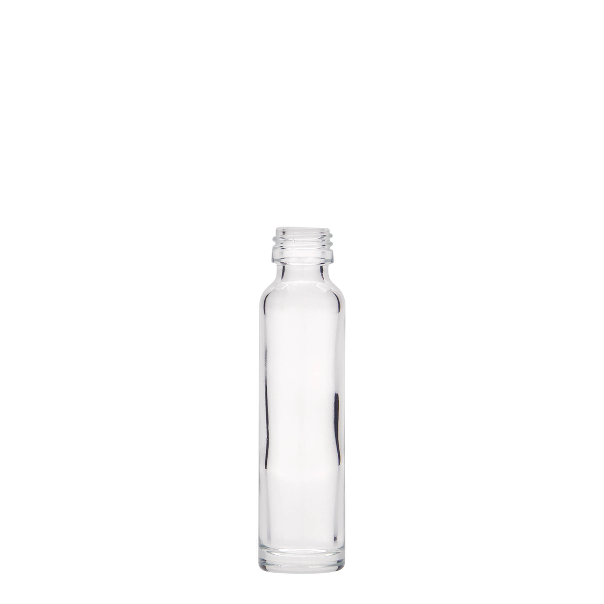 Bouteille en cruche de 20 ml, verre, ouverture : PP 18