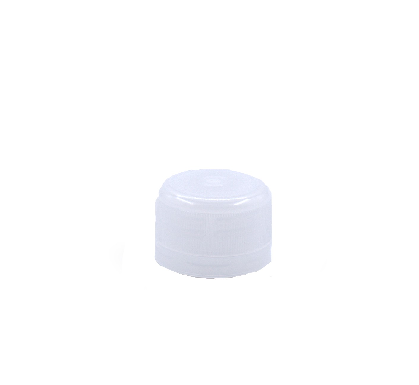 Bouchon à vis, plastique PP, blanc, pour ouverture : PCO28