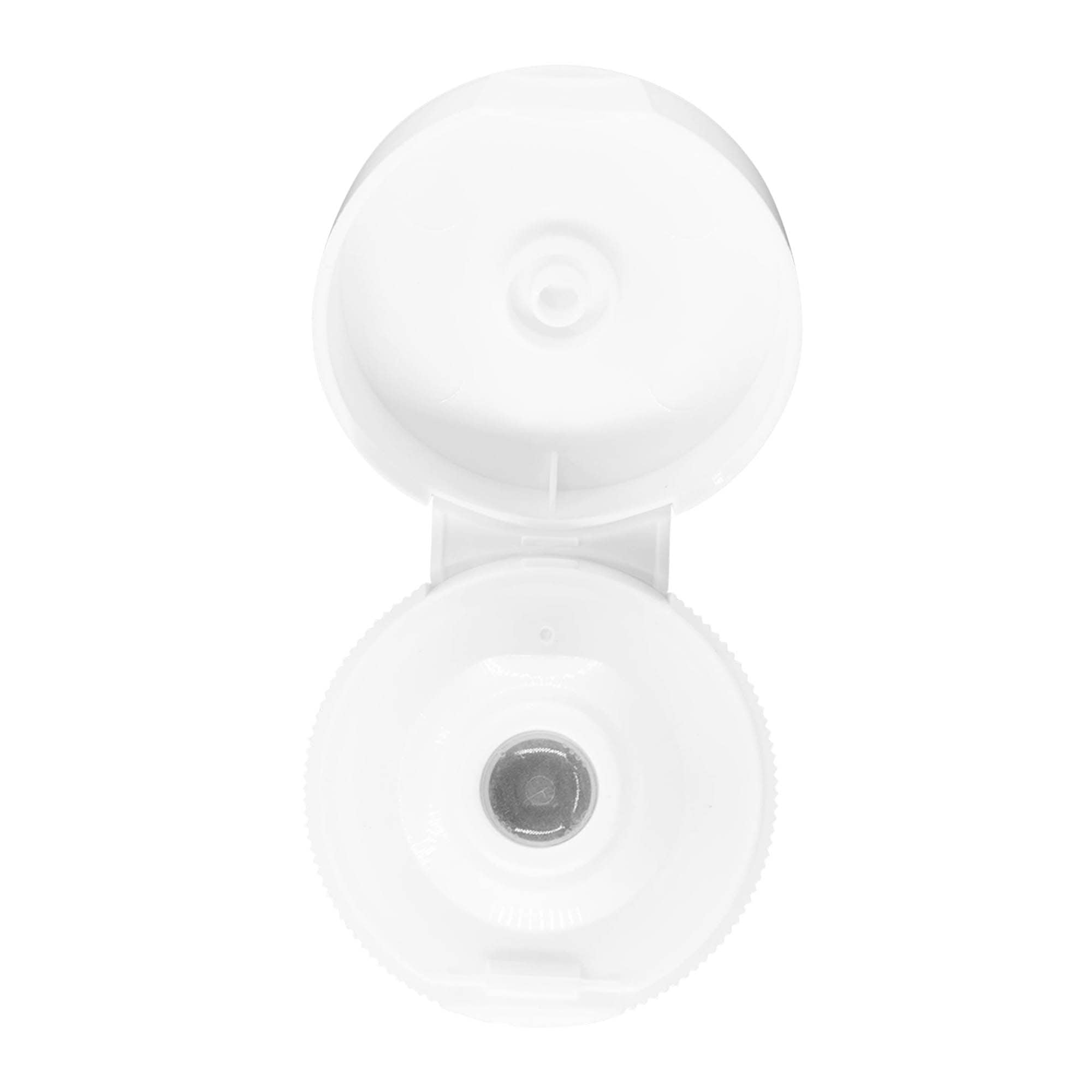 Bougage à vis à charnière rabattable, plastique PP, blanc, pour bouchage: GPI 38/400