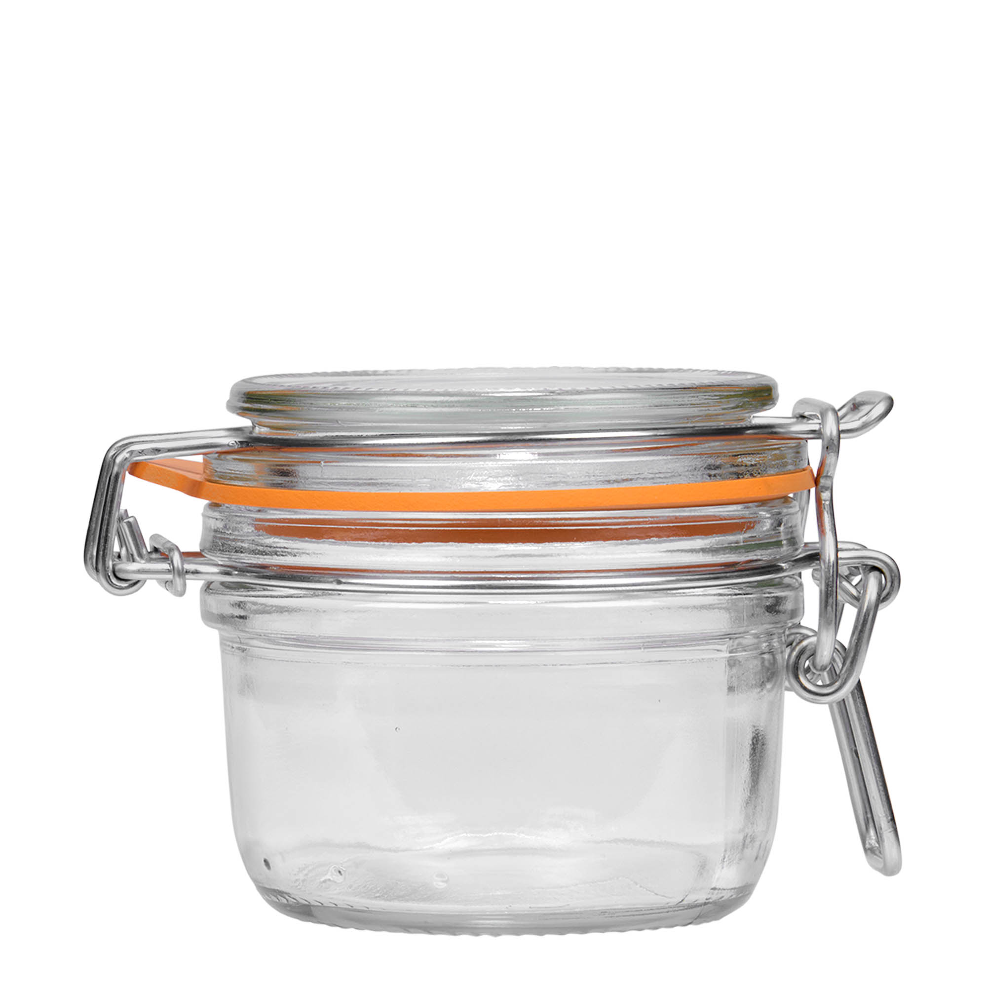 125 ml bocal à fermeture mécanique 'Le Parfait Super Terrine', ouverture : fermeture à levier métallique