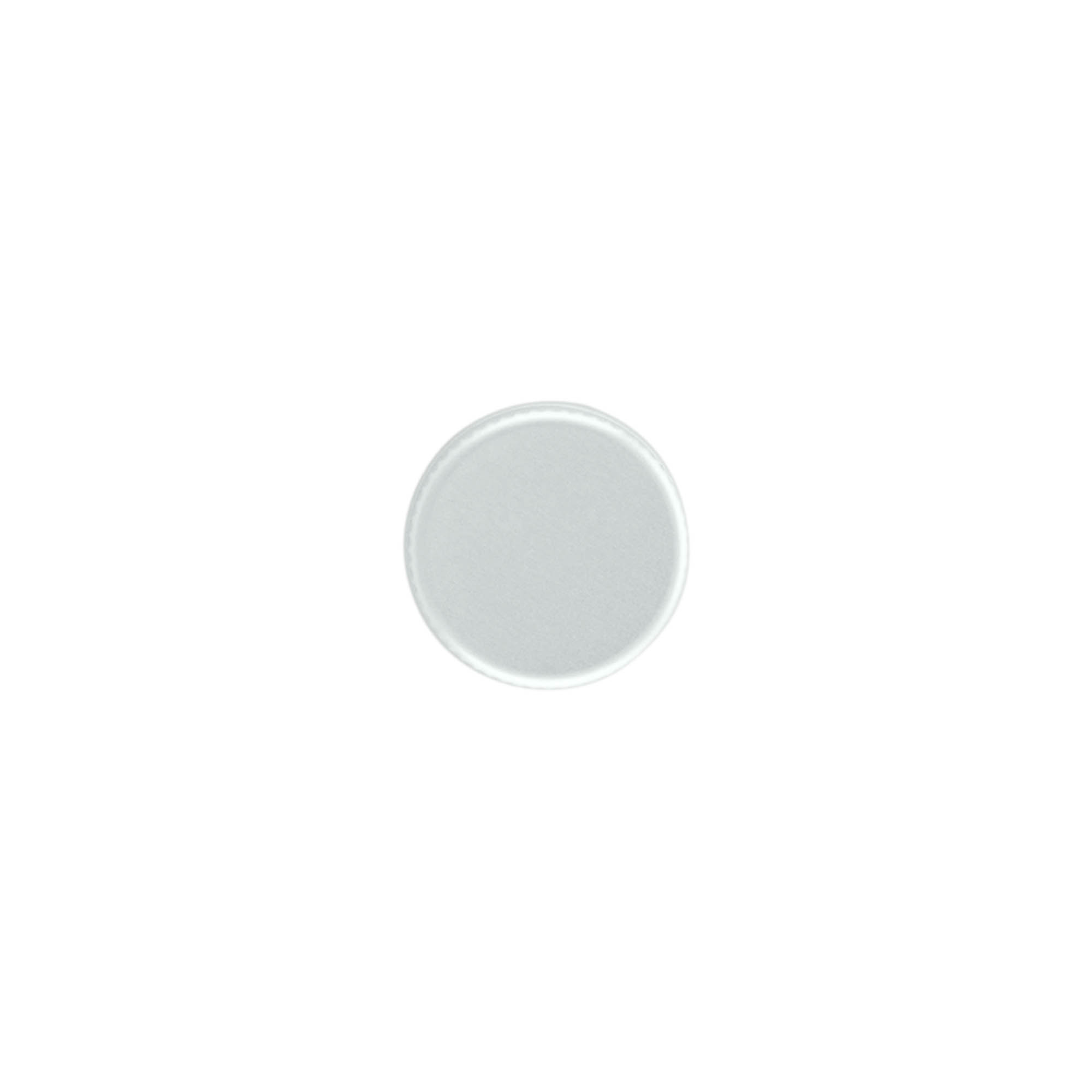 Bouchon à vis, métal, argenté, pour embouchure : PP 22 Bouchon à vis, métal, argenté, pour embouchure : PP 22