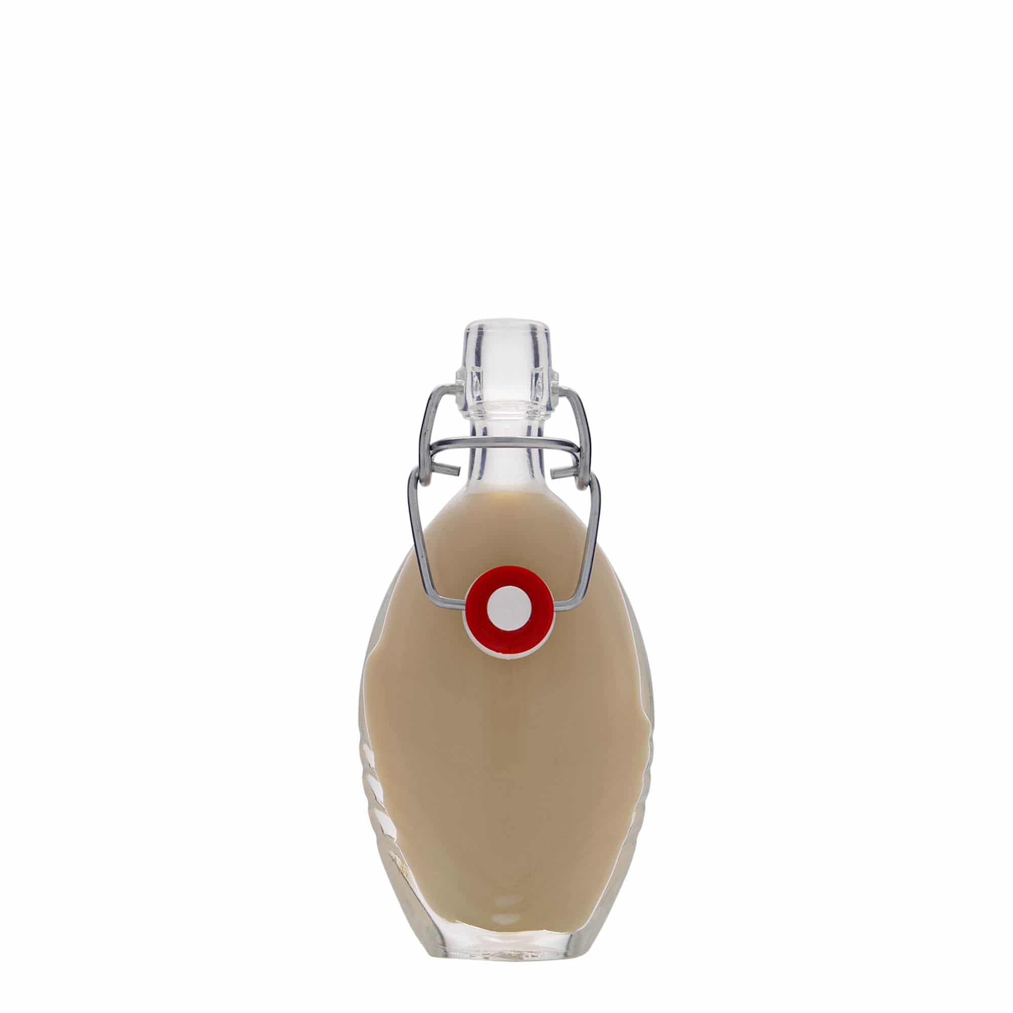 Flacon en verre 40 ml « Florence », ovale, ouverture : fermeture à levier Flacon en verre 40 ml « Florence », ovale, ouverture : fermeture à levier