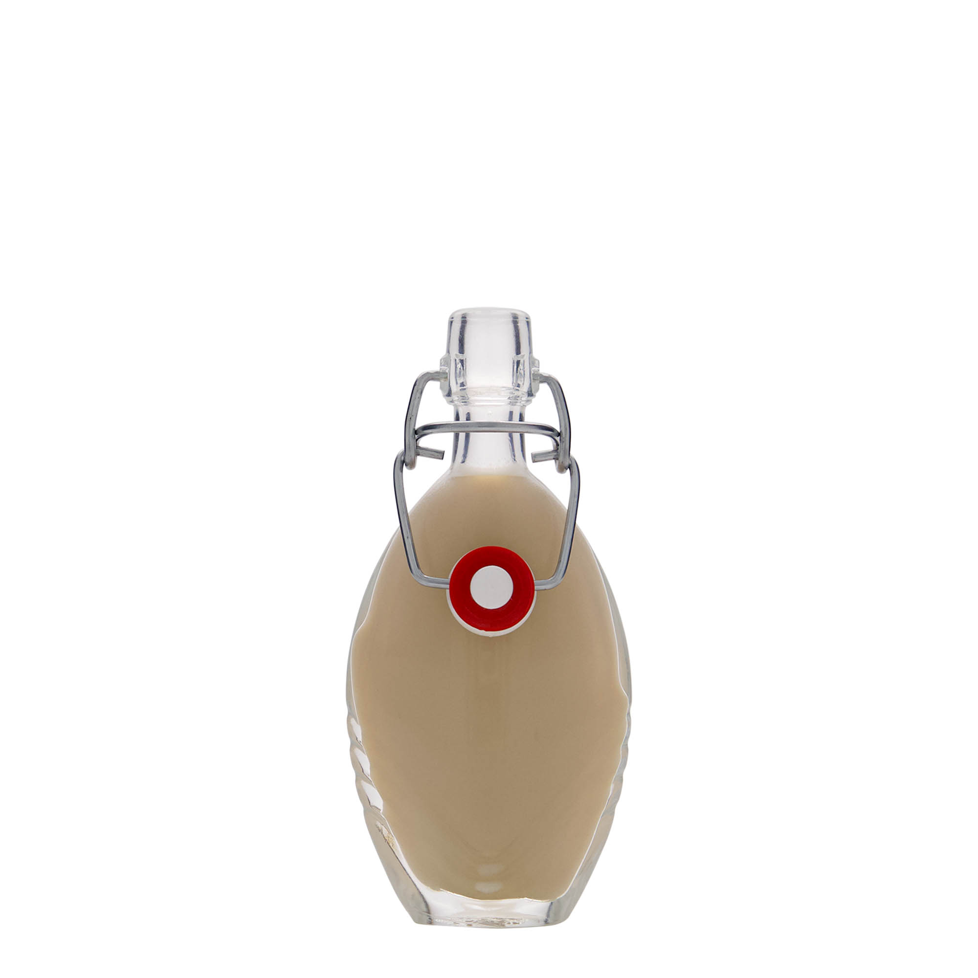 Flacon en verre 40 ml « Florence », ovale, ouverture : fermeture à levier