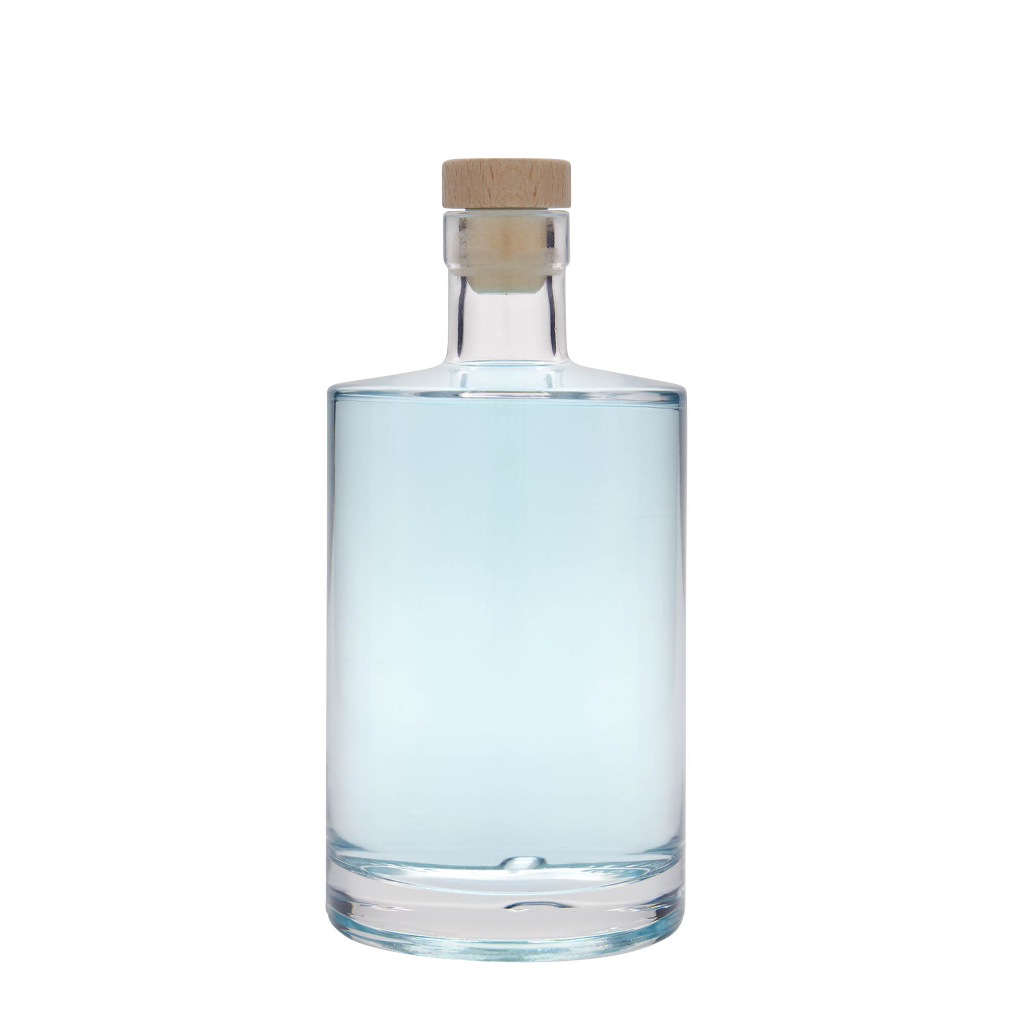 Bouteille en verre 700 ml « Aventura », ouverture : bouchon en liège Bouteille en verre 700 ml « Aventura », ouverture : bouchon en liège