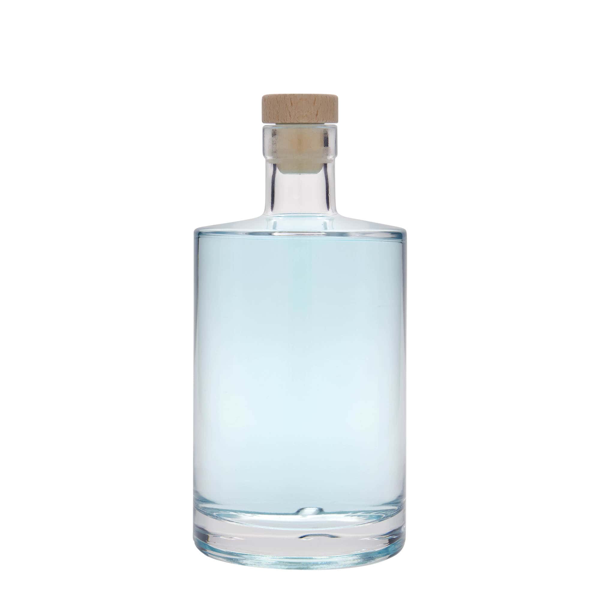 Bouteille en verre 700 ml « Aventura », ouverture : bouchon en liège