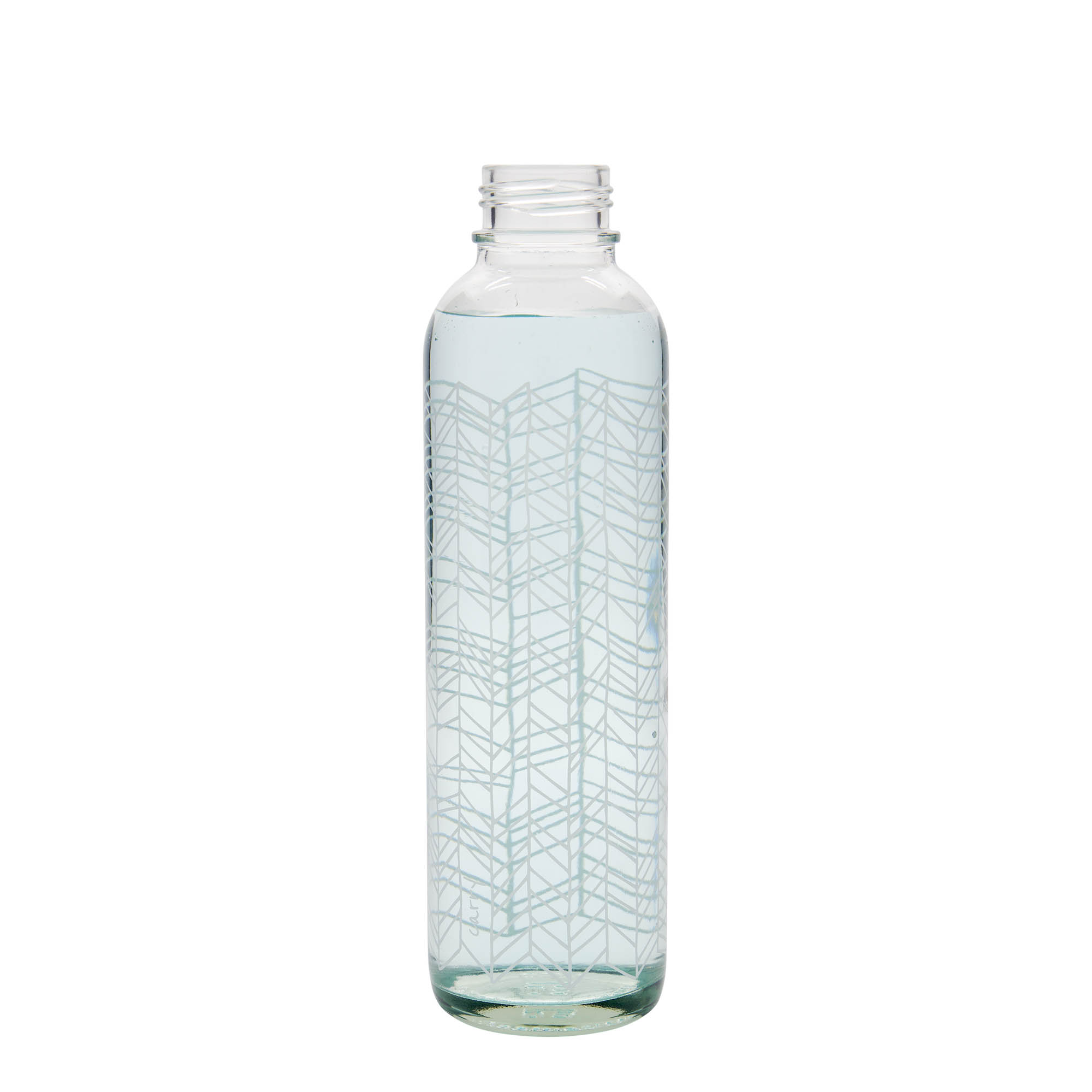 Bouteille d'eau 700 ml CARRY Bottle 'Structure of Life', ouverture : bouchon à vis