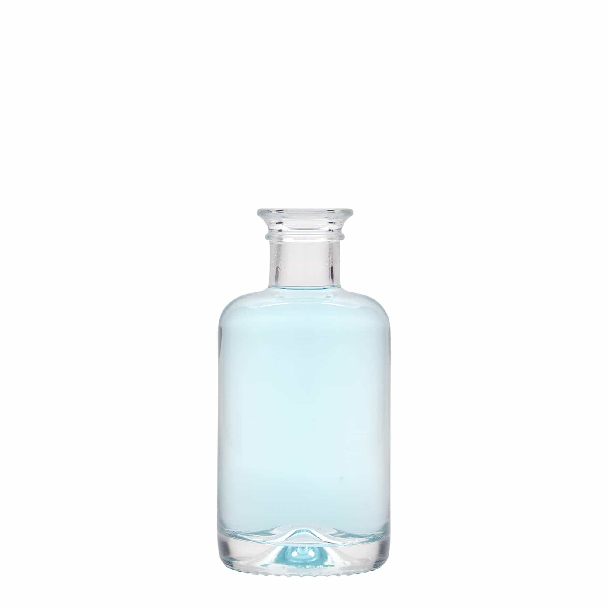Flacon en verre 100 ml pharmacien, ouverture : liège