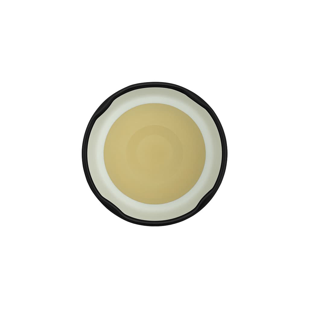 Bouchon à vis, tôle blanche, noir, pour ouverture : TO 48