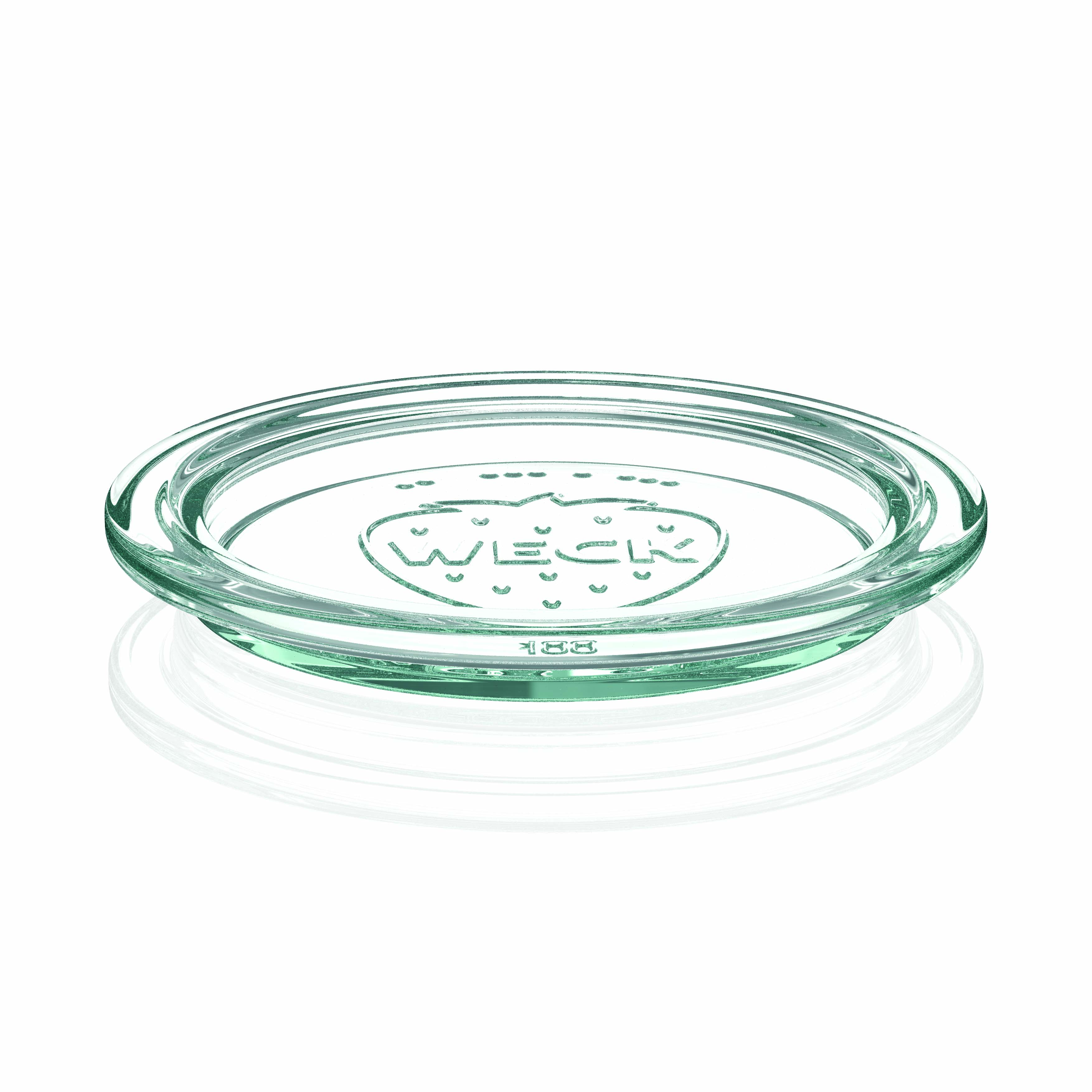 6x 1575 ml verre cylindrique WECK avec couvercle en verre RR 100