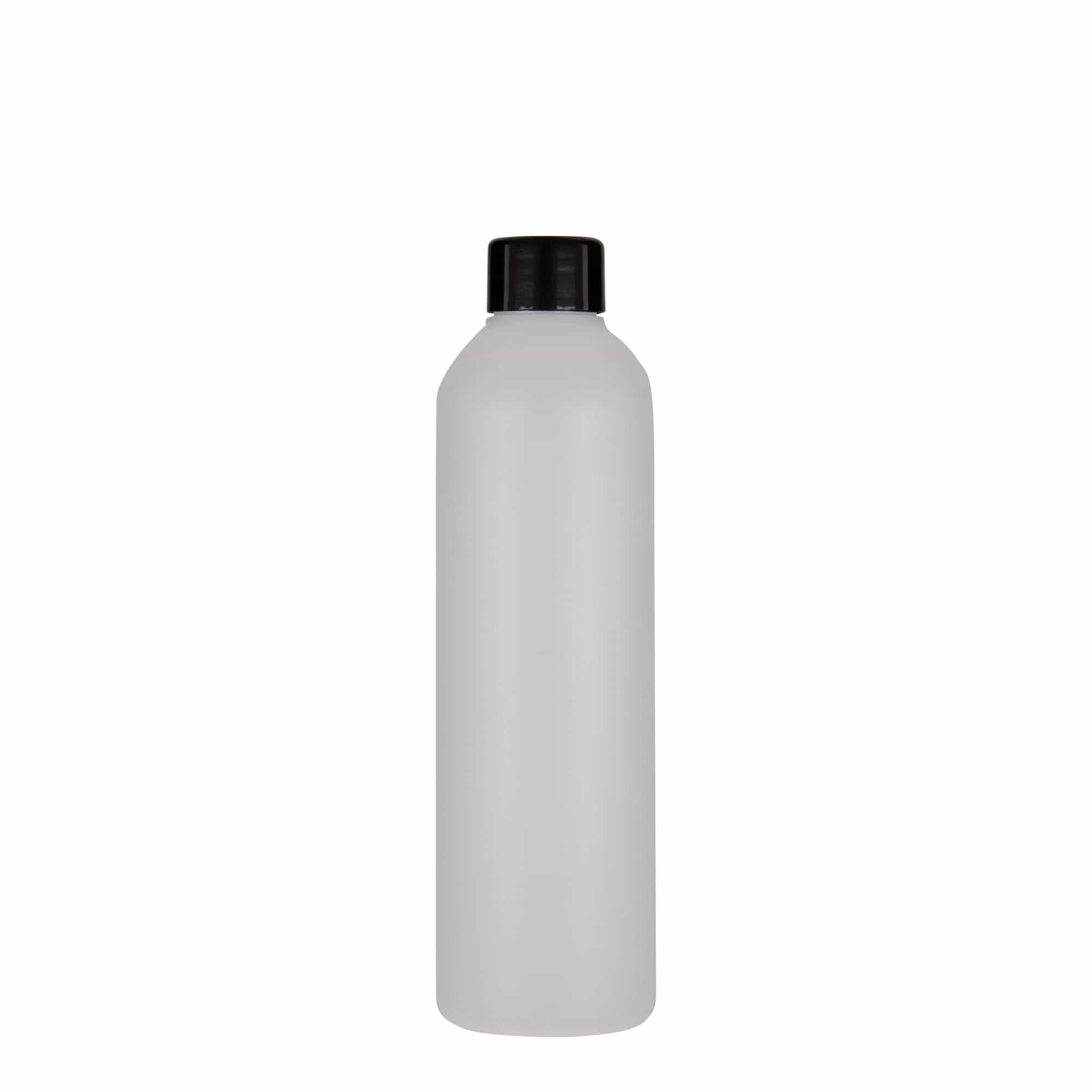 Flacon en plastique 250 ml 'Tuffy', HDPE, naturel, ouverture : 24/410