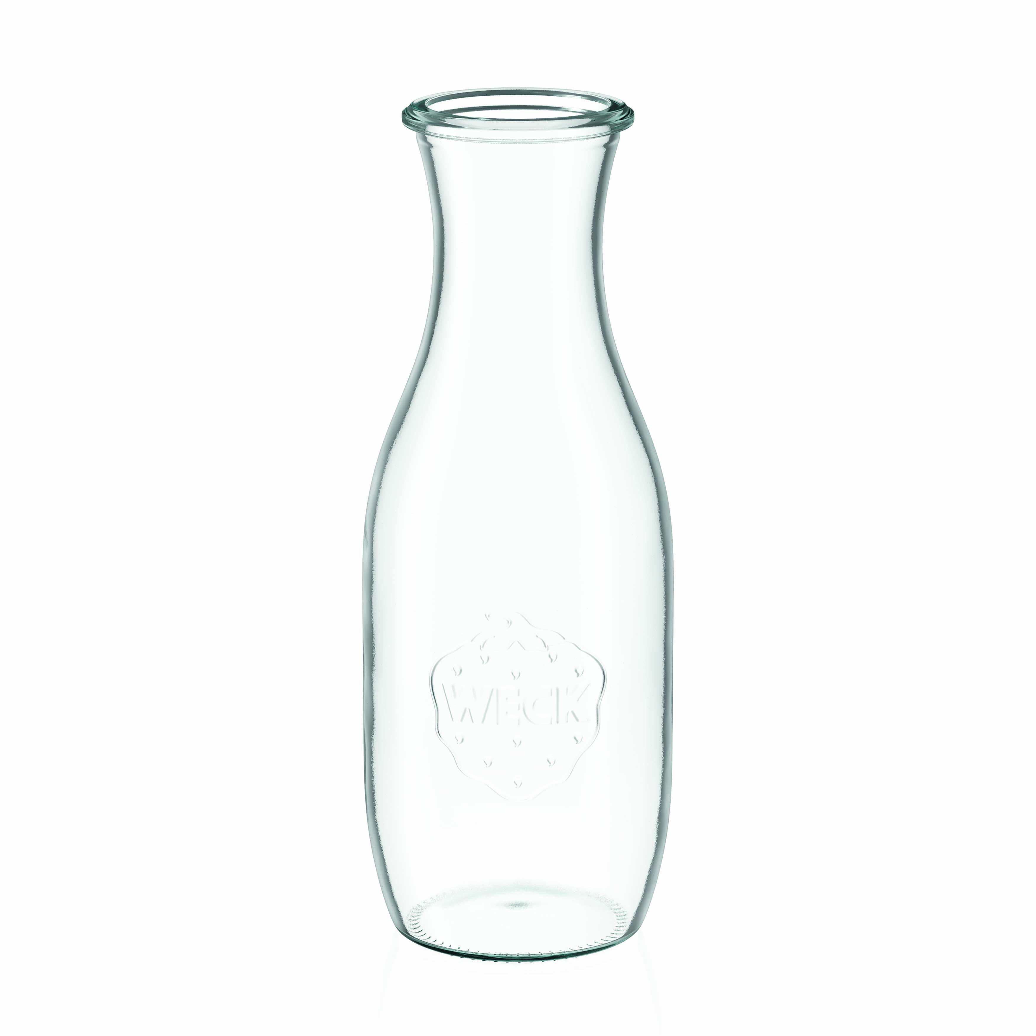 1.000 ml Bouteille à jus WECK #, ouverture : bord rond