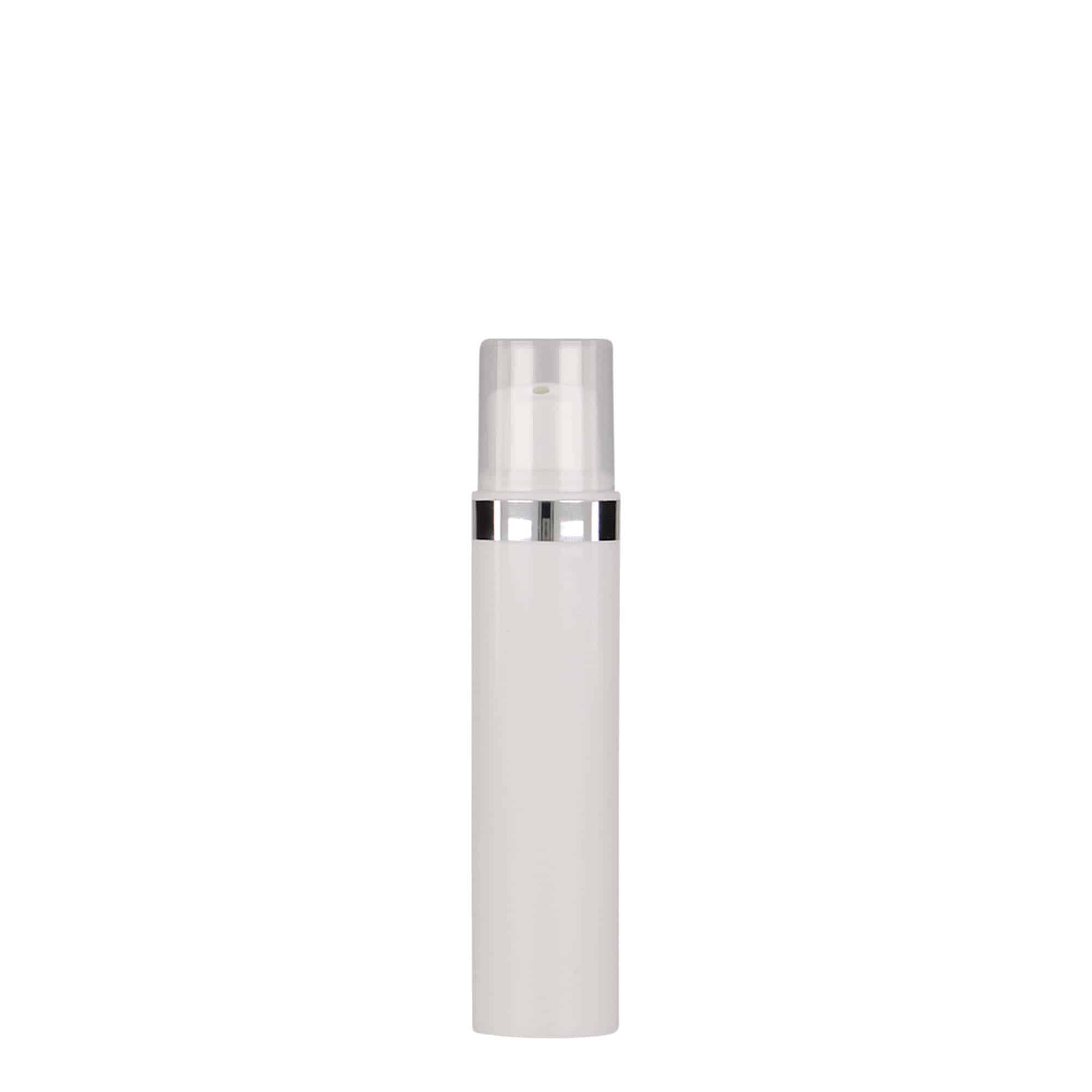 Distributeur sans air 15 ml 'Nano', plastique PP, blanc Distributeur sans air 15 ml 'Nano', plastique PP, blanc