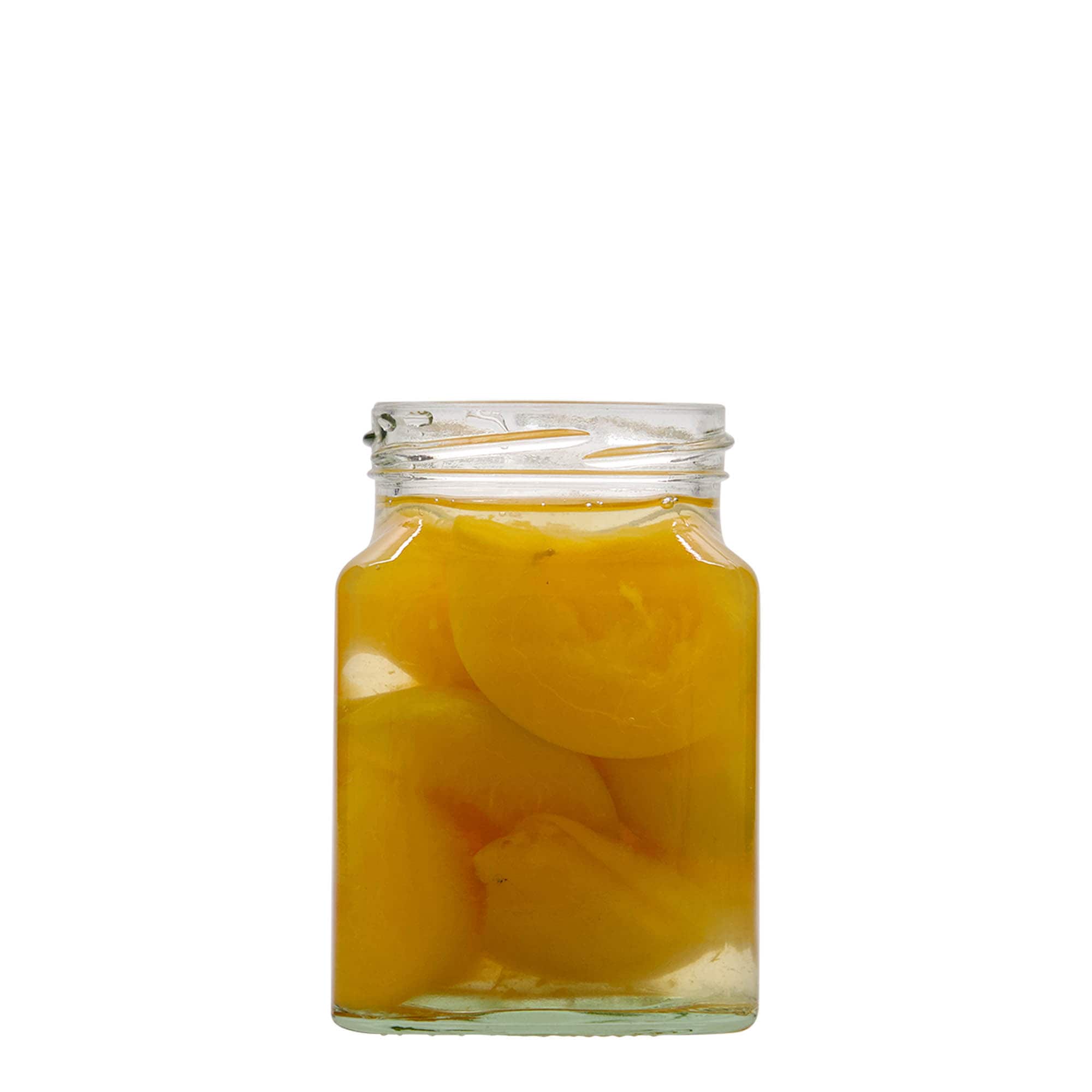 314 ml verre carré, ouverture : Twist-Off (TO 63)