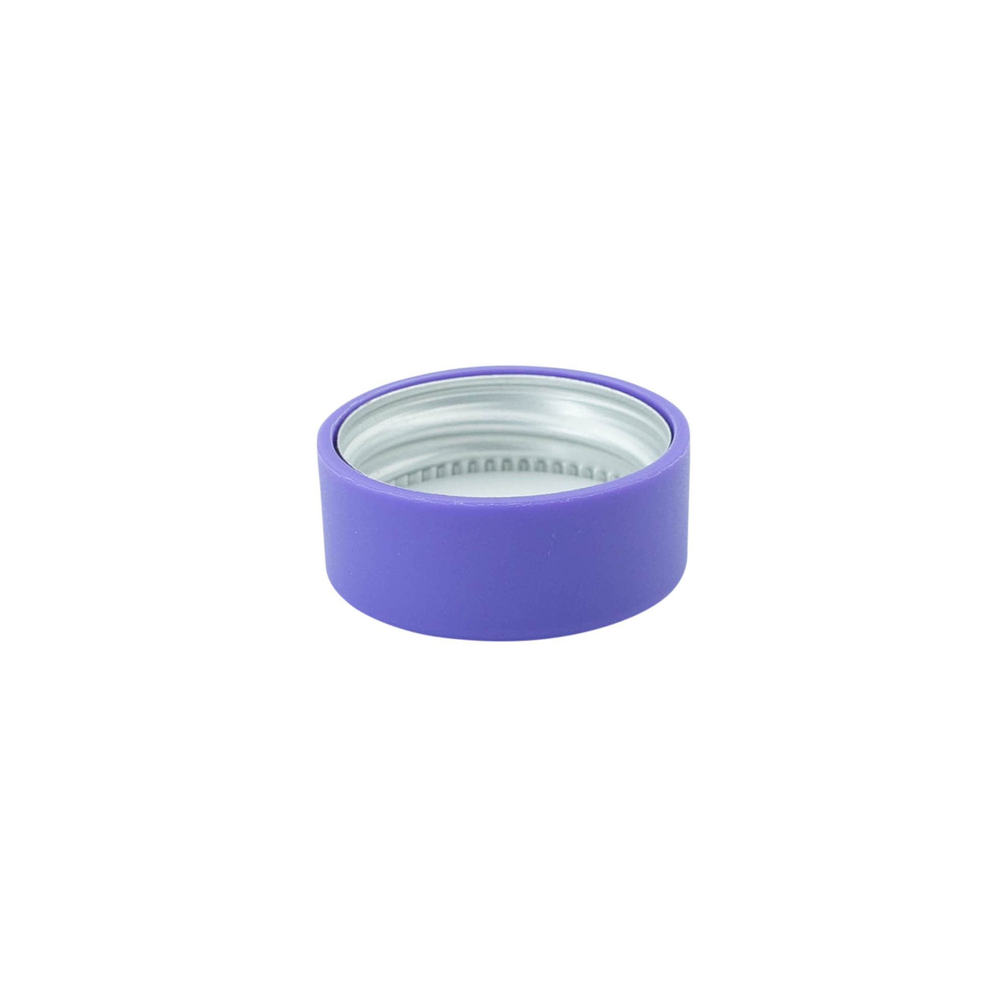 Bouchon à vis, plastique ABS, violet, pour ouverture : GPI 28/400 Bouchon à vis, plastique ABS, violet, pour ouverture : GPI 28/400