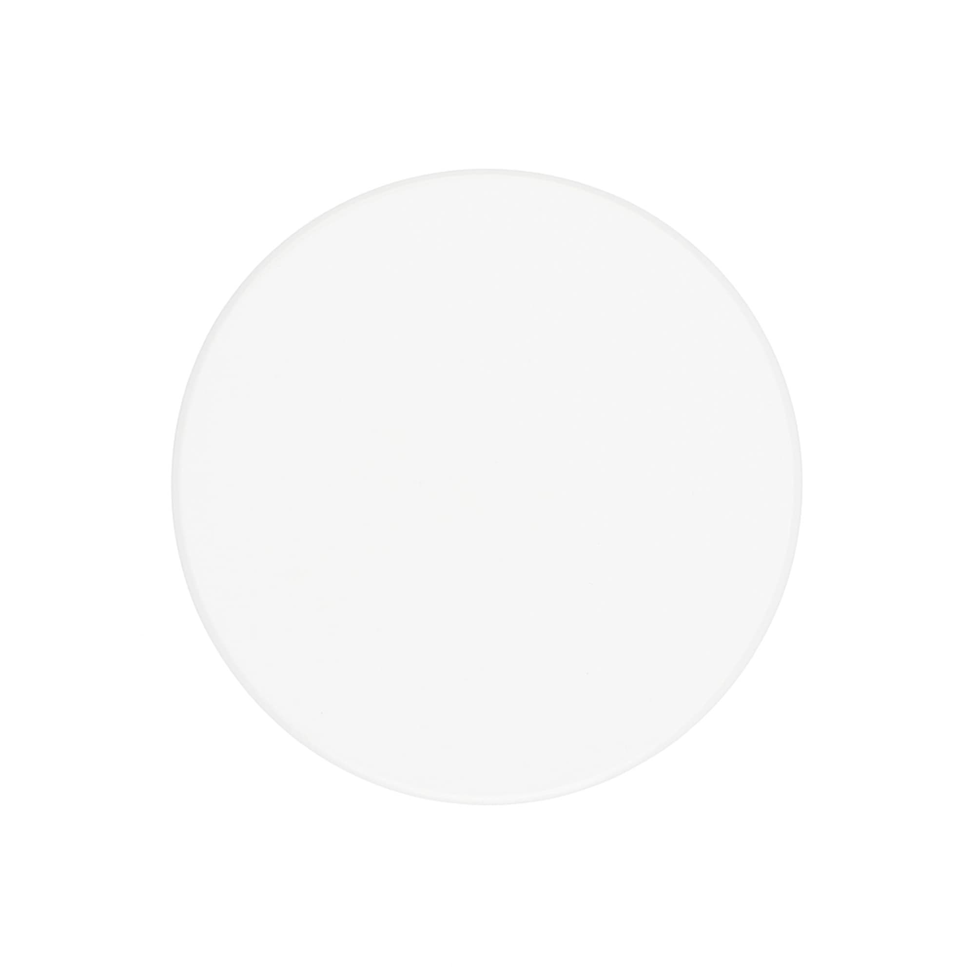 Bouchon à vis pour 120 ml 'Brown Line', plastique HPM, blanc