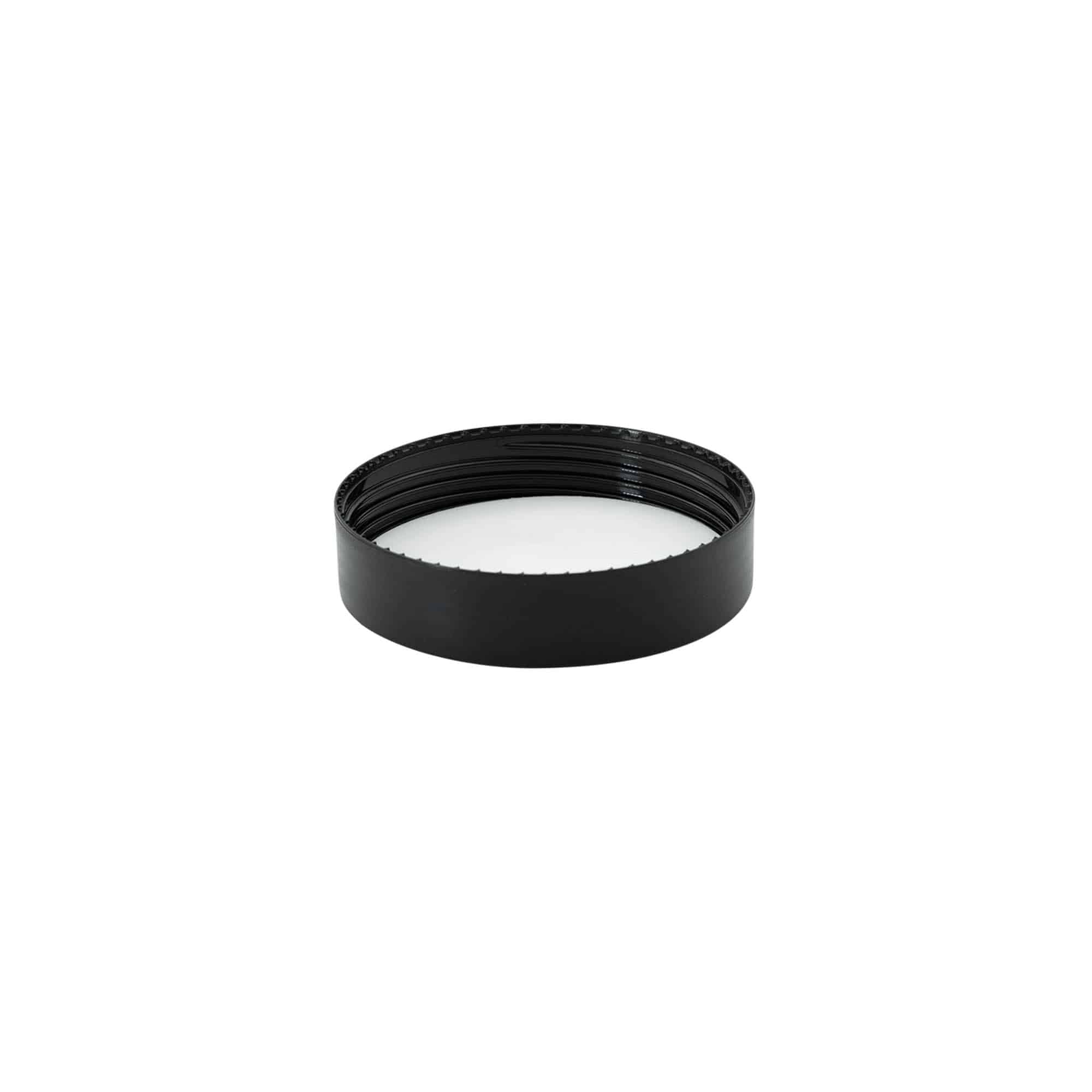 Bouchon à vis pour 50 ml 'Antonella', plastique PP, noir