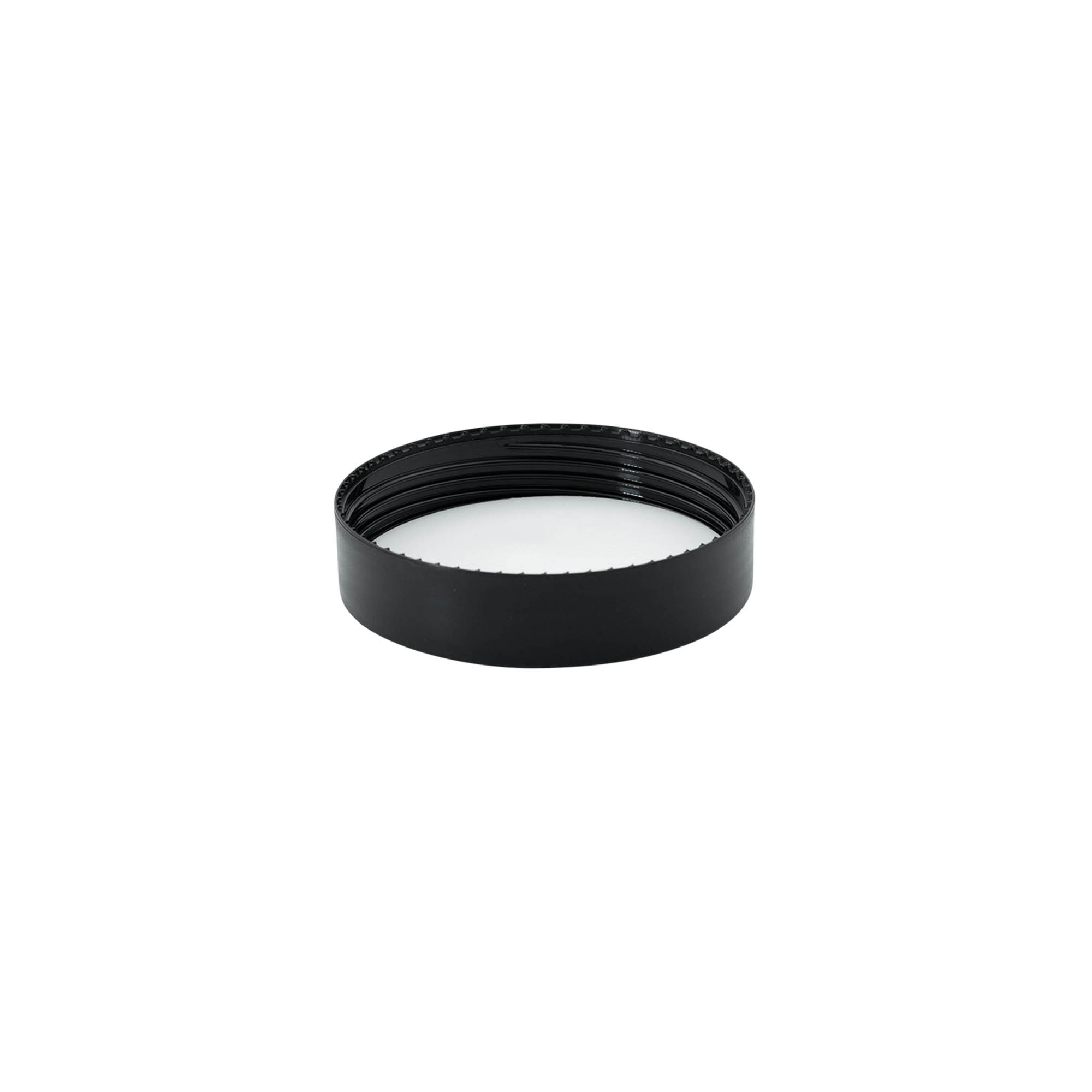 Bouchon à vis pour 50 ml 'Antonella', plastique PP, noir Bouchon à vis pour 50 ml 'Antonella', plastique PP, noir