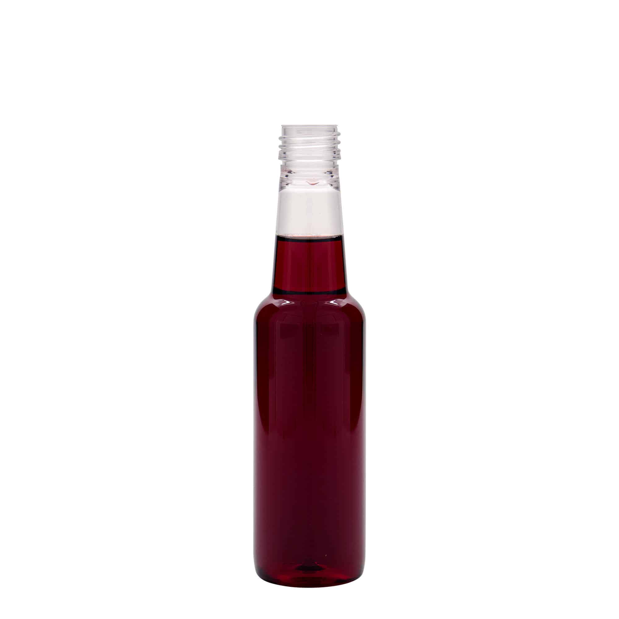 Bouteille en PET 250 ml 'Vin', plastique, bouchage: PP 28