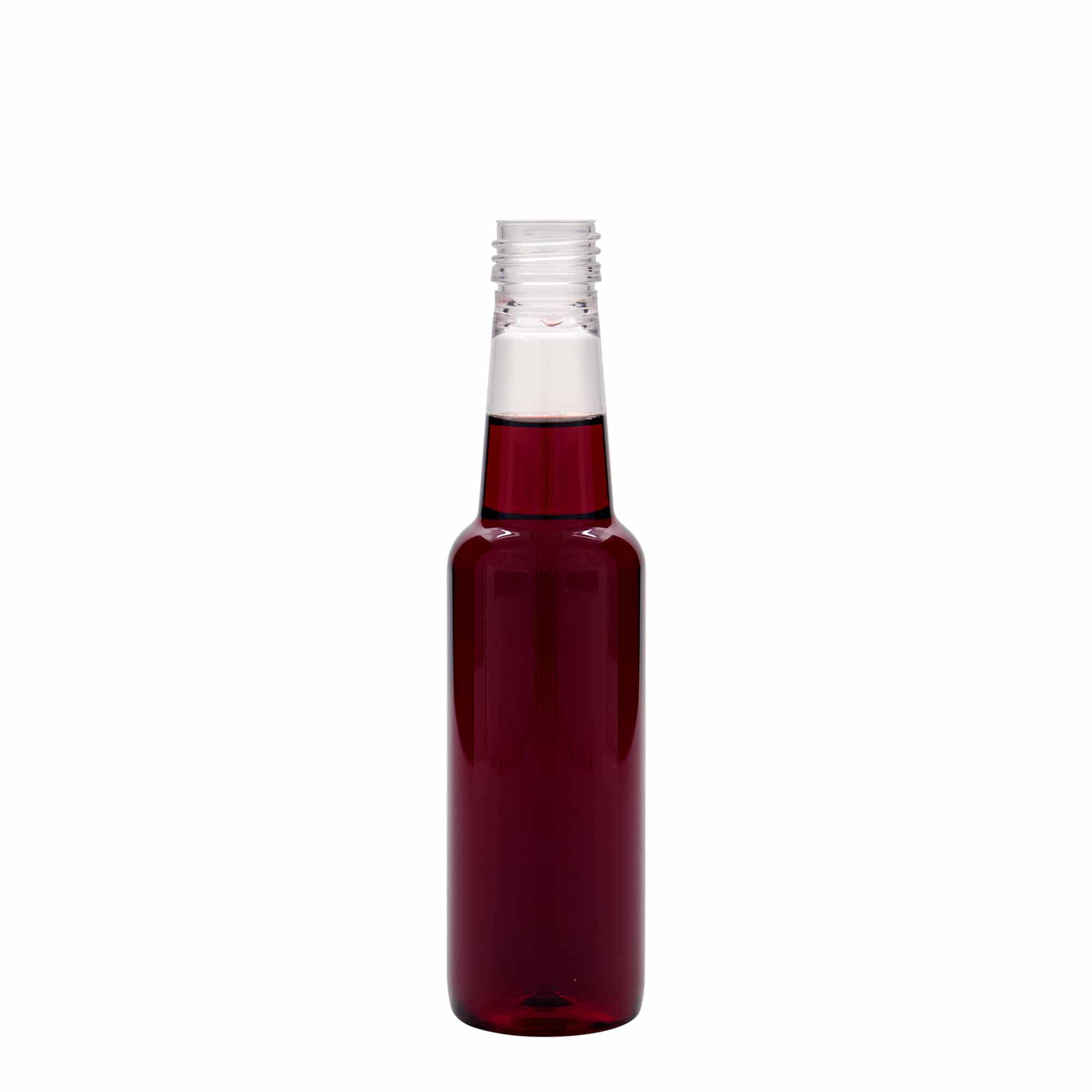 Bouteille PET 250 ml « Vin », plastique, ouverture : PP 28