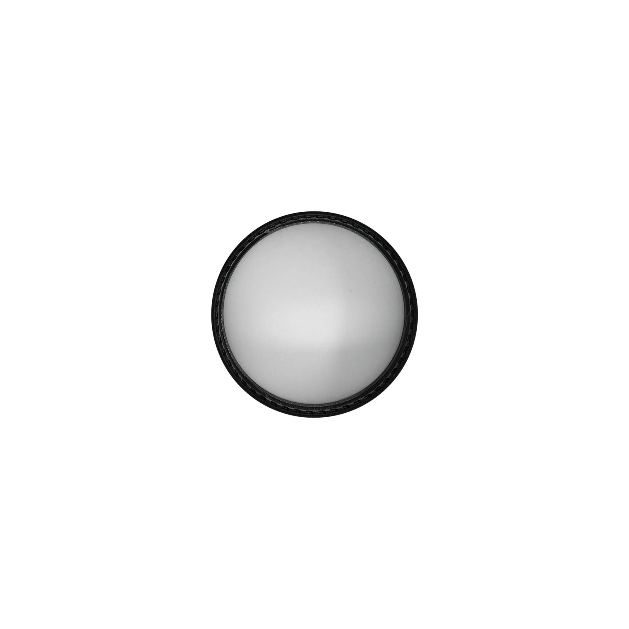 Bouchon à vis pour 30 ml 'Antonella', plastique PP, noir Bouchon à vis pour 30 ml 'Antonella', plastique PP, noir