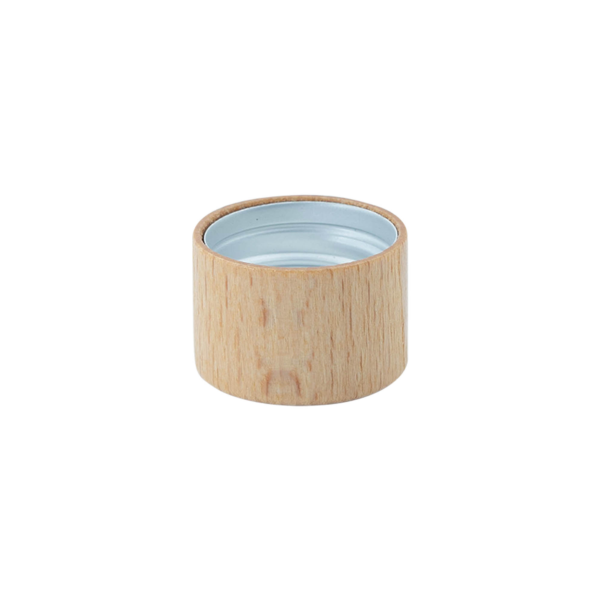 Bouchon à vis, métal-bois, couleur bois, pour embouchure : PP 28