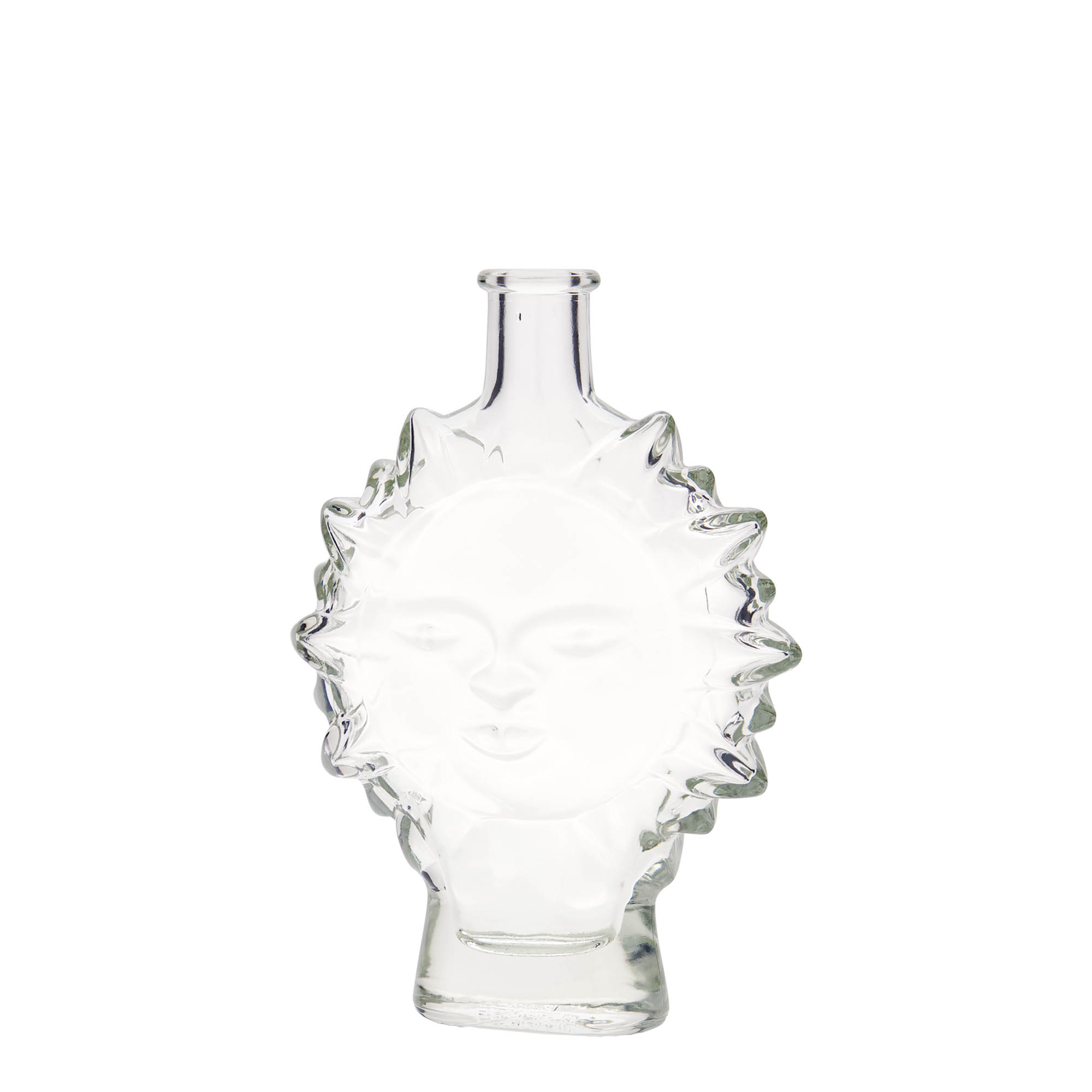 Flacon en verre 200 ml « Soleil », ouverture : liège Flacon en verre 200 ml « Soleil », ouverture : liège