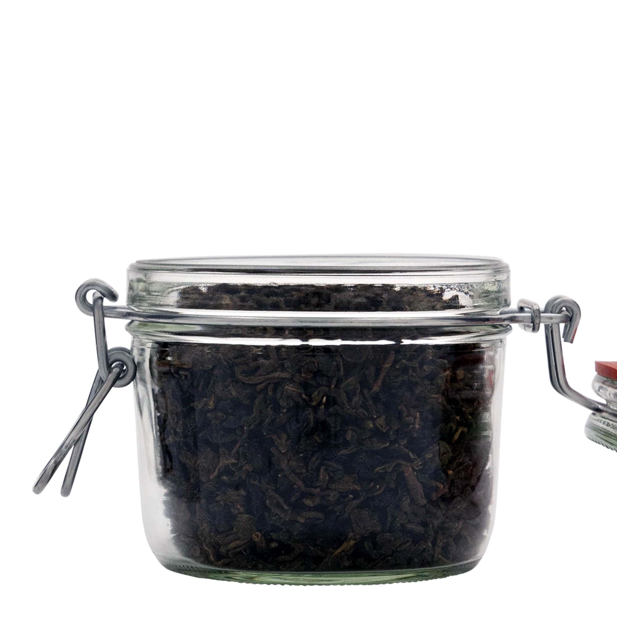 400 ml bocal à fermeture à levier plate, ouverture : fermeture à levier en fil métallique 400 ml bocal à fermeture à levier plate, ouverture : fermeture à levier en fil métallique