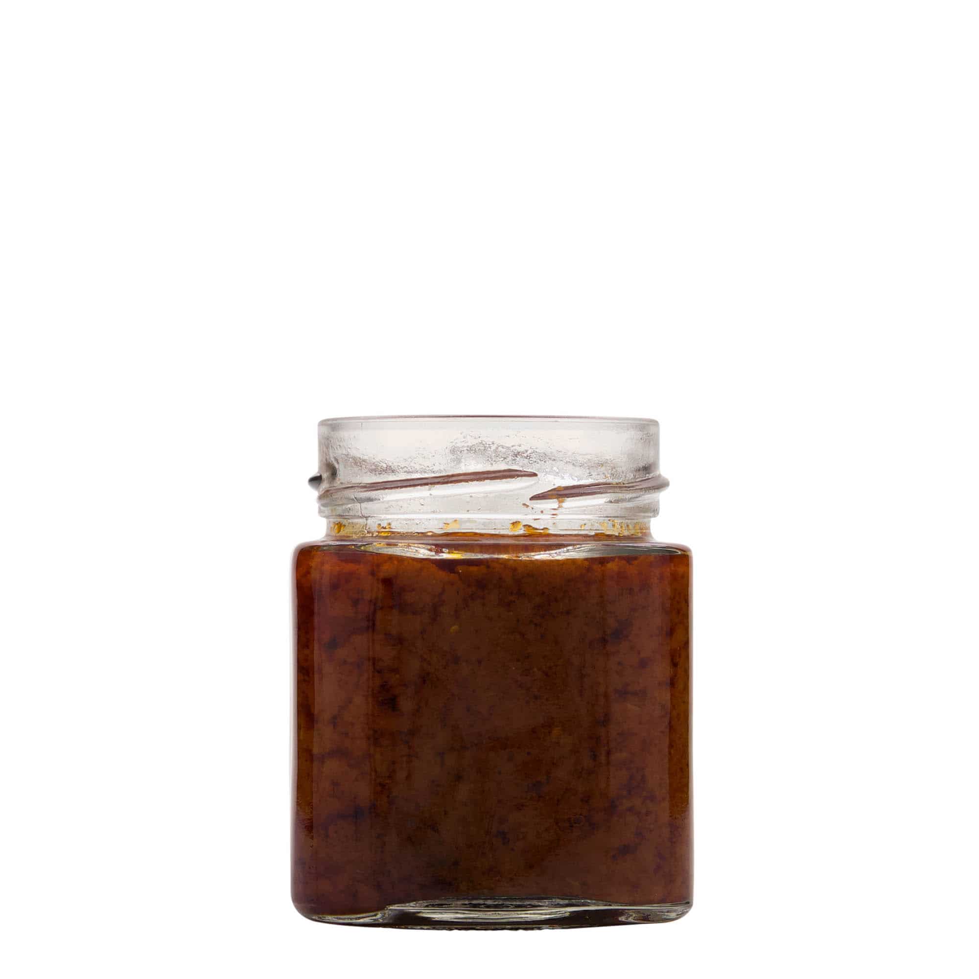 212 ml bocal carré 'Ikarus', ouverture : Deep-Twist-Off (DTO 63)