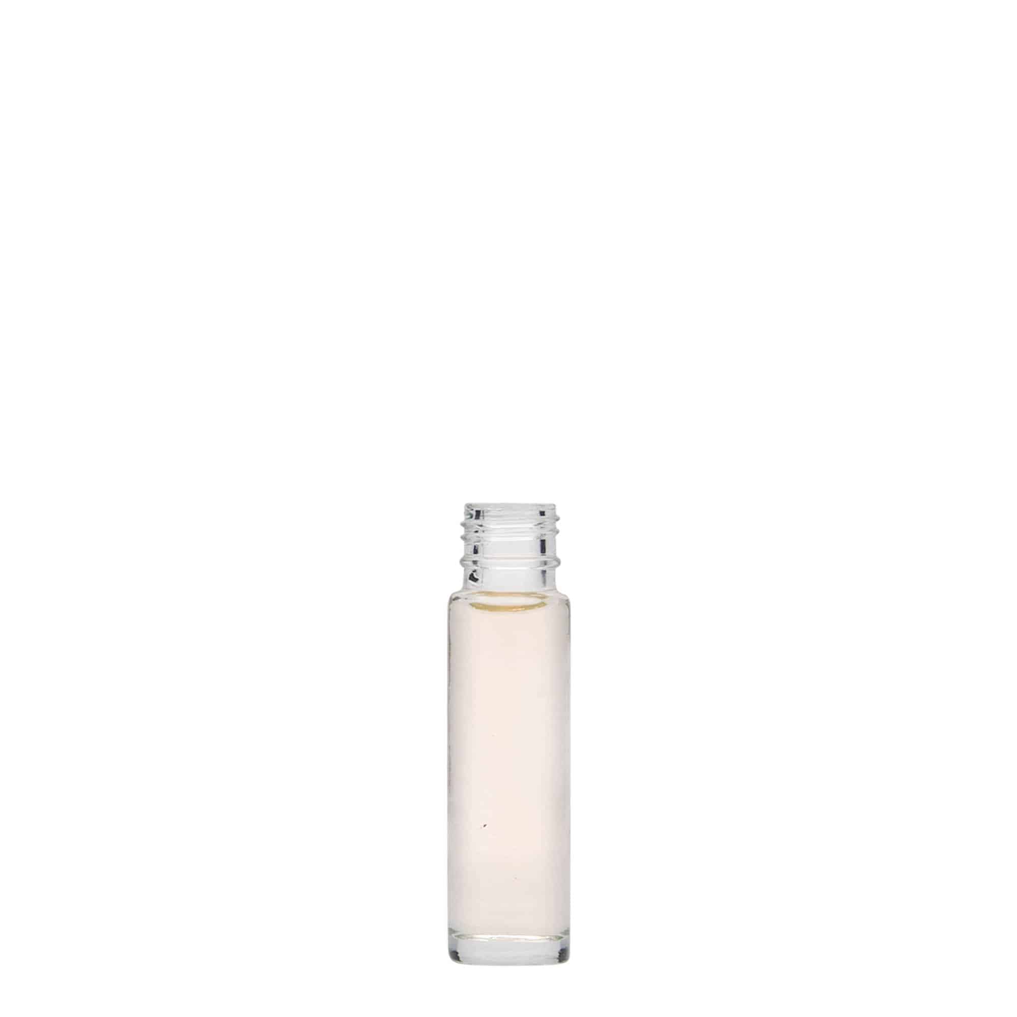 Flacon roll-on de 10 ml, verre, ouverture : bouchon à vis