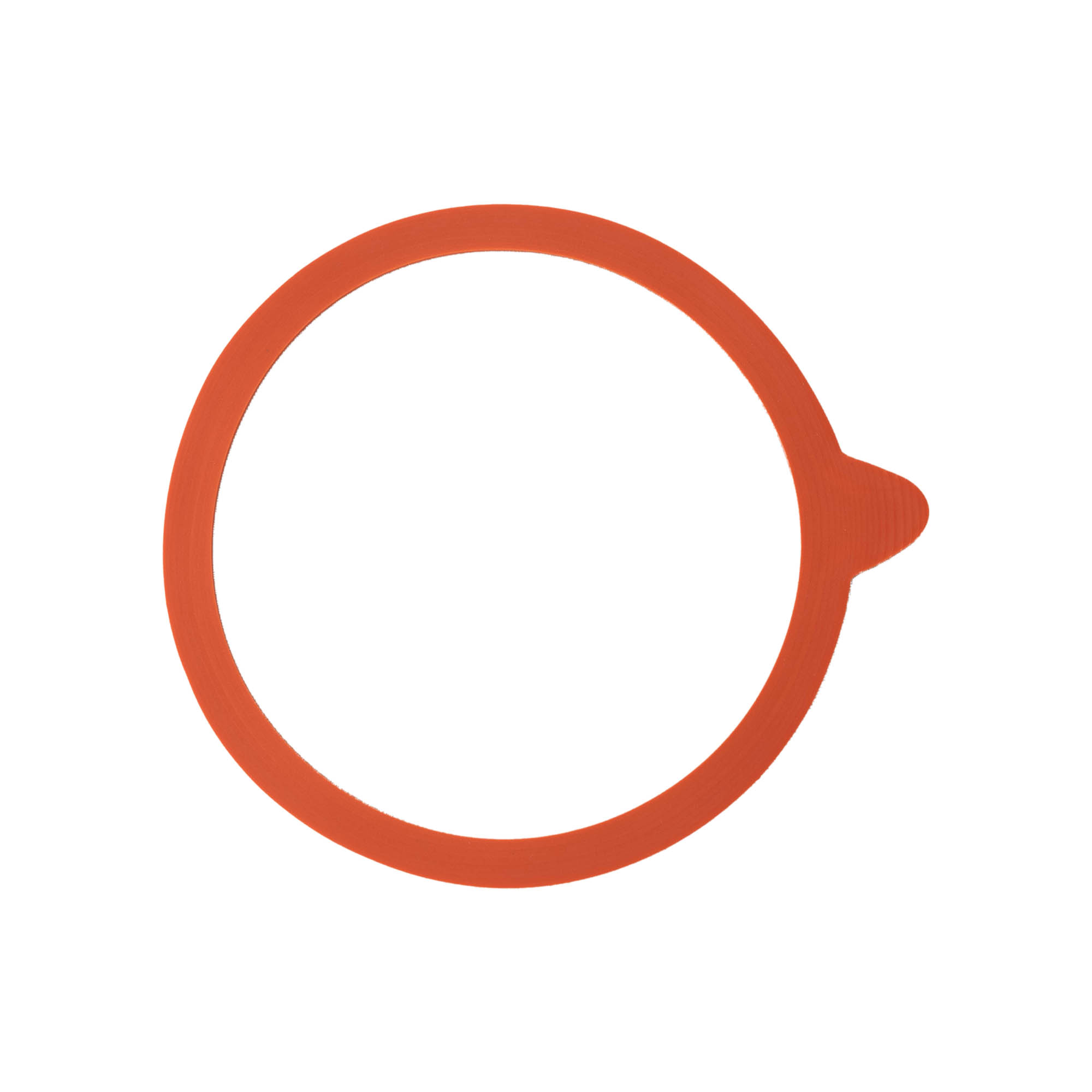 Anneau de stérilisation WECK RR100 #, rouge, ouverture : bord rond