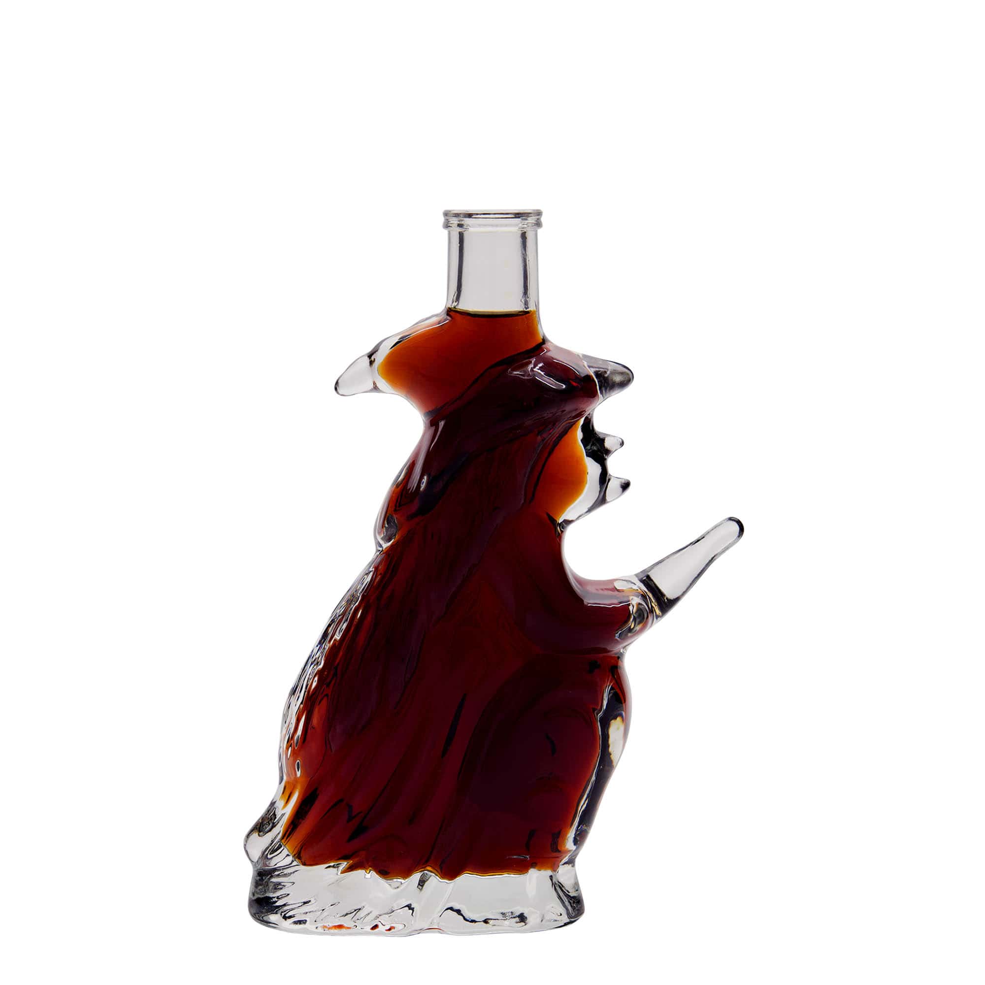 Bouteille en verre 200 ml « Hexe », ouverture : bouchon en liège