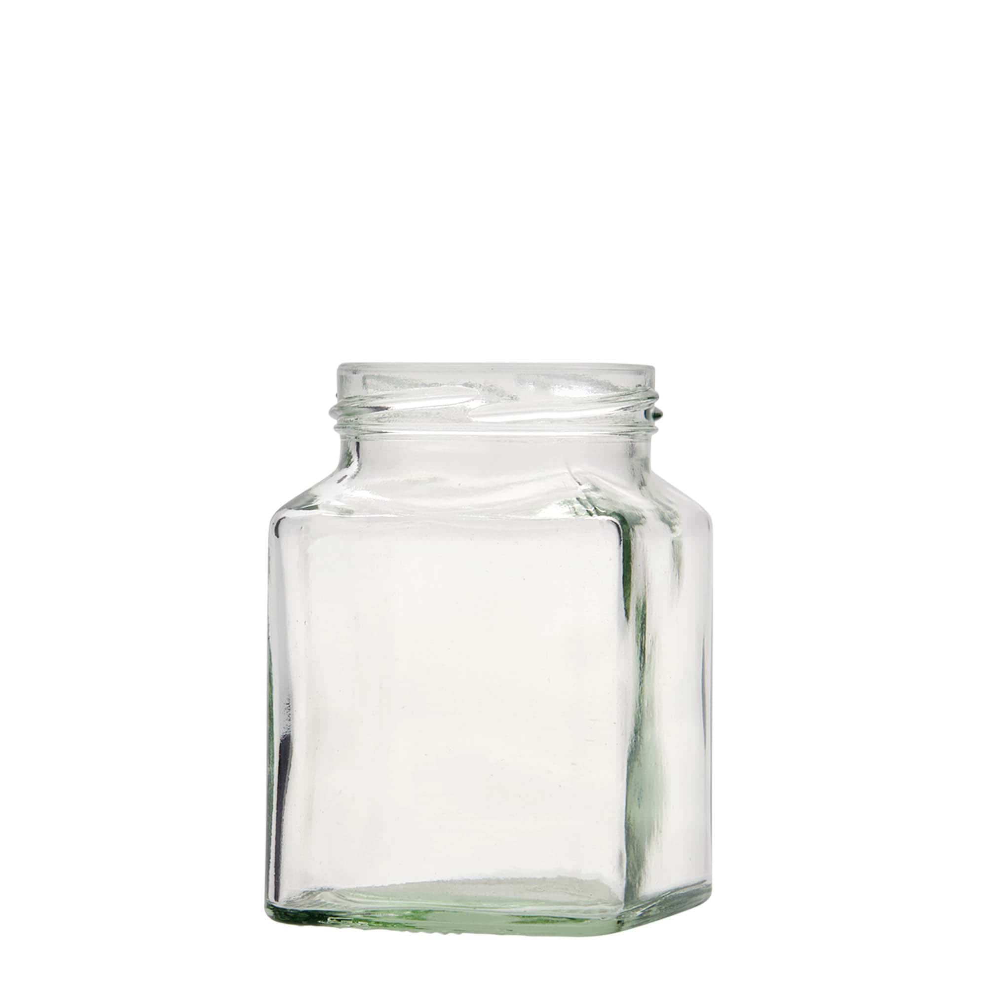 314 ml verre carré, ouverture : Twist-Off (TO 63)
