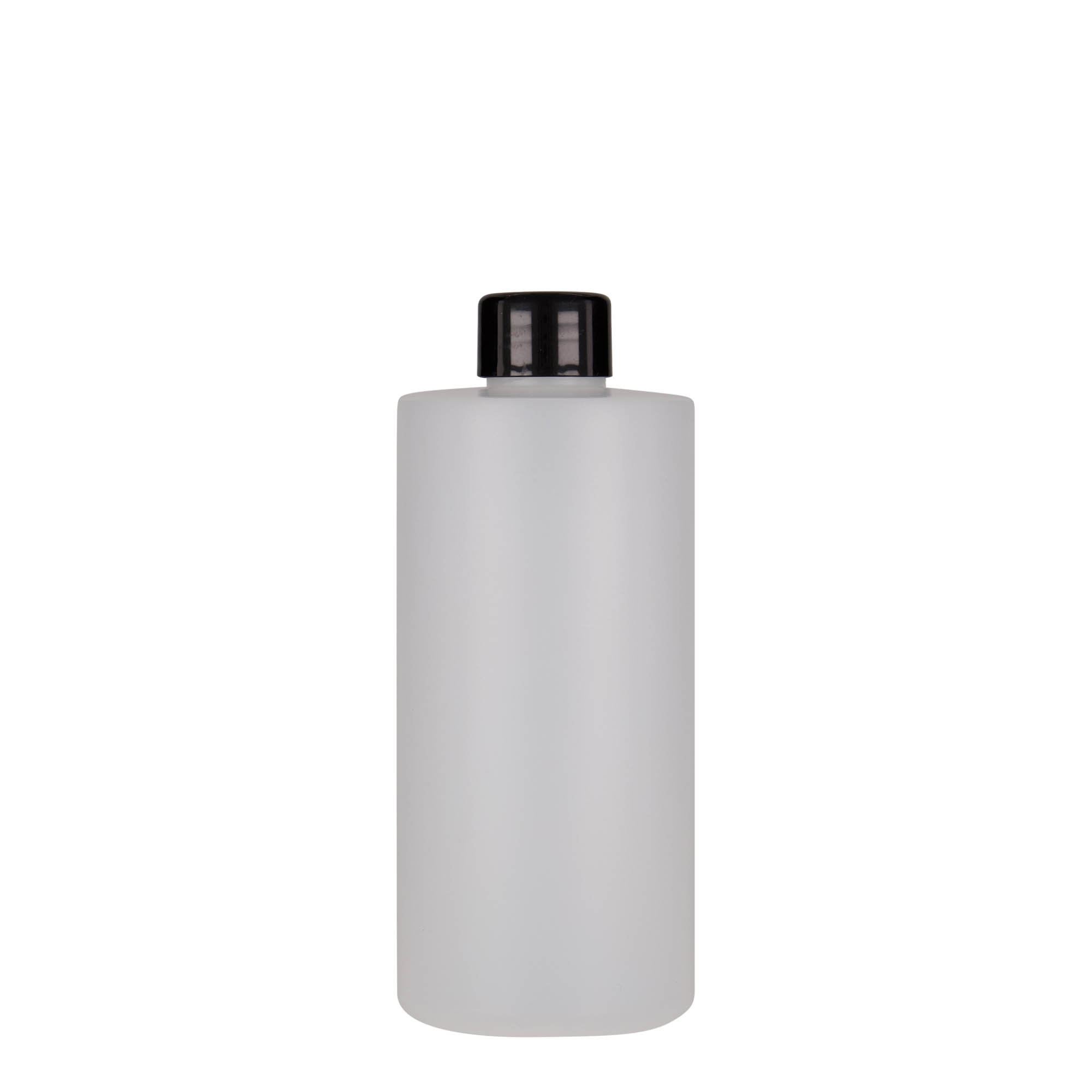 Flacon en plastique 300 ml 'Pipe', HDPE, blanc, ouverture : 24/410 Flacon en plastique 300 ml 'Pipe', HDPE, blanc, ouverture : 24/410