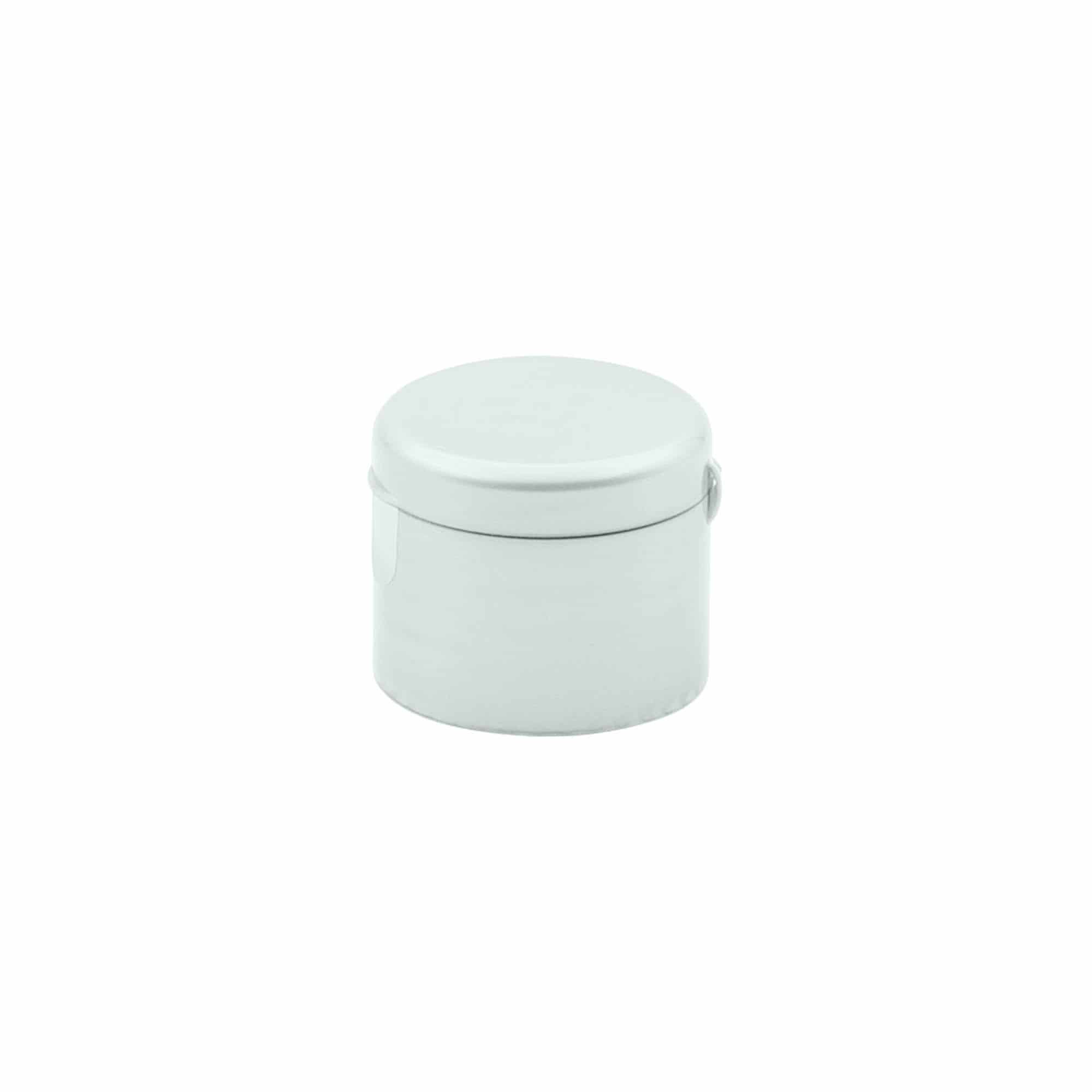 Bouchon à vis avec charnière à bascule, plastique PP, argent, pour ouverture : 24/410