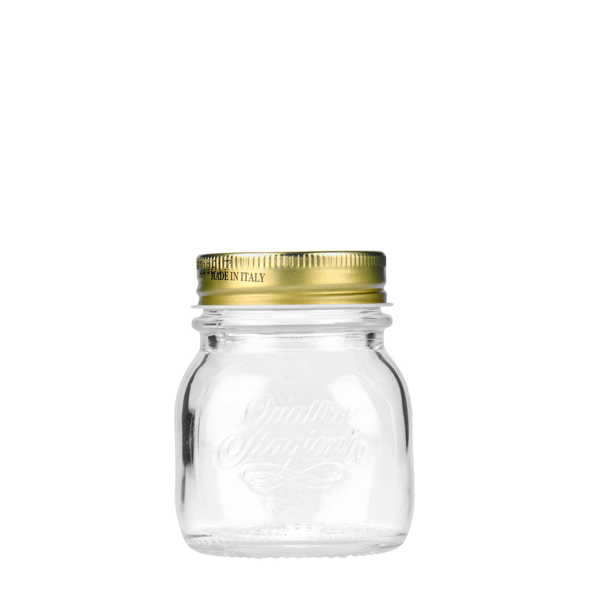 Verre 150 ml « Quattro Stagioni », ouverture : fermeture à vis