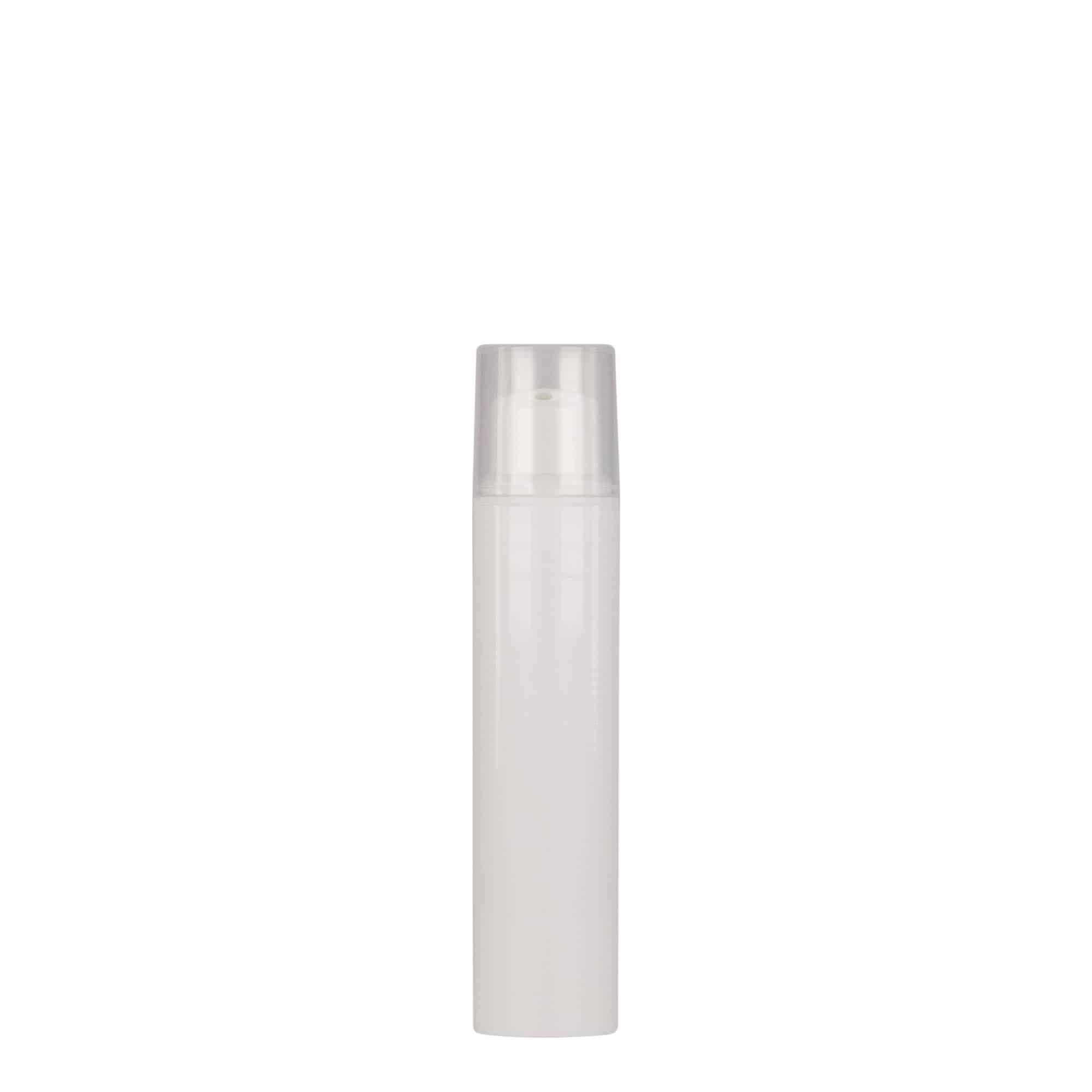 Distributeur airless 15 ml « Nano », plastique PP, blanc
