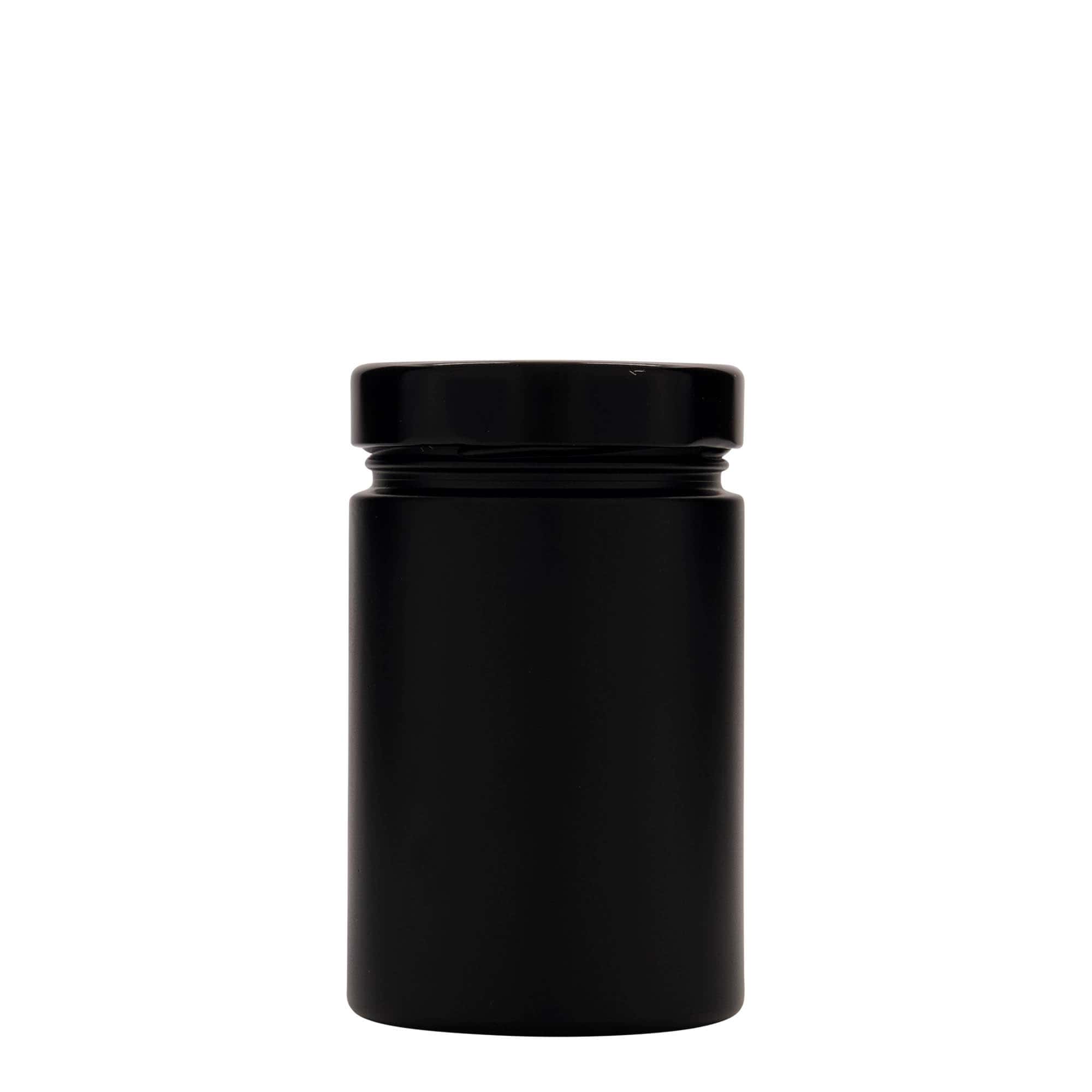 Verre rond 327 ml 'Aurora', noir, ouverture : Deep-Twist-Off (DTO 66)