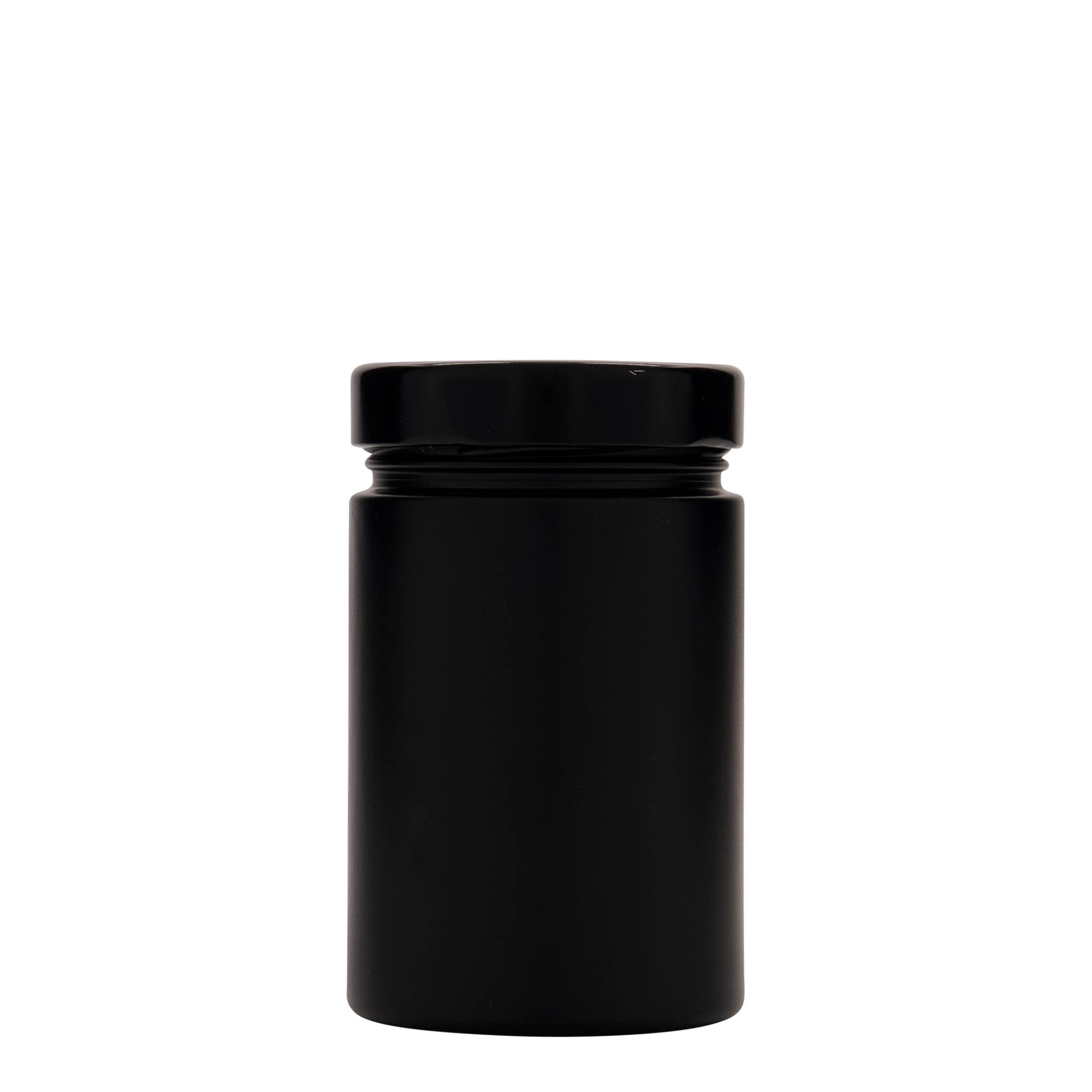 Verre rond 327 ml 'Aurora', noir, ouverture : Deep-Twist-Off (DTO 66)