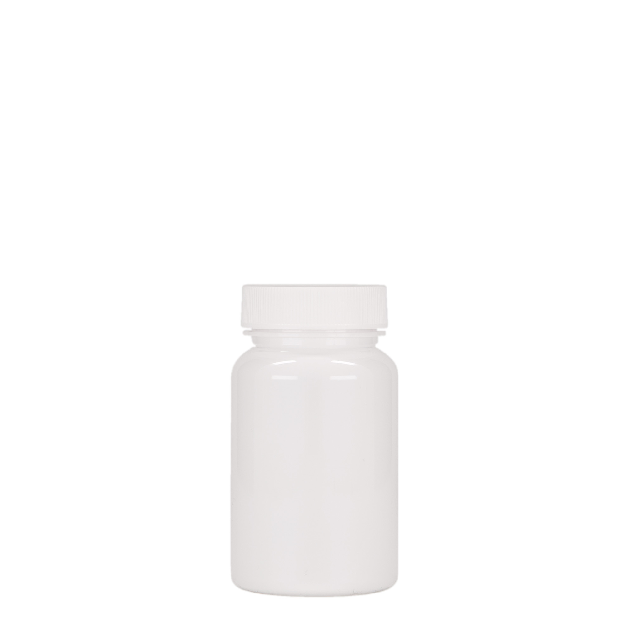 Packer en PET 75 ml, plastique, blanc, bouchage: GPI 38/400