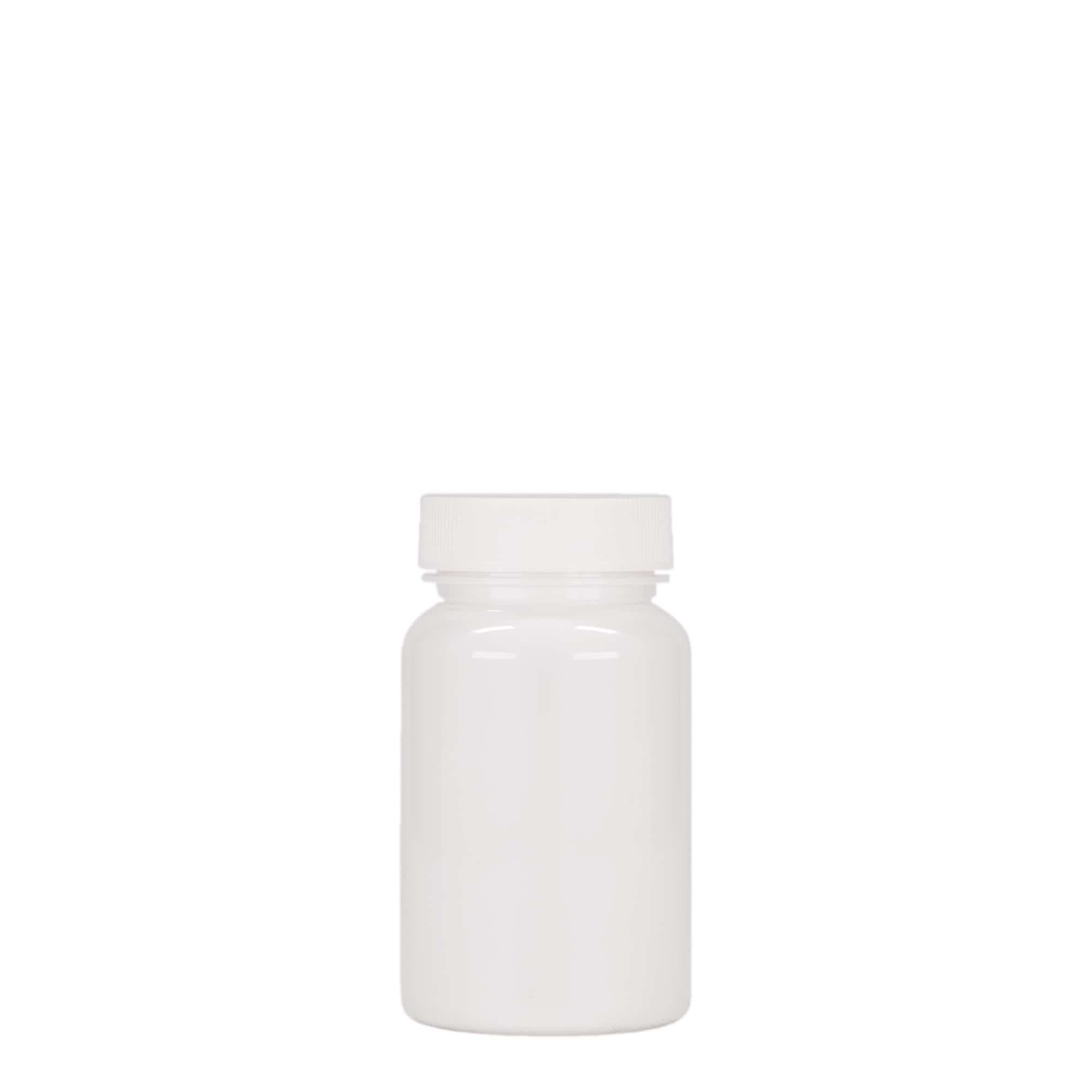 75 ml emballage PET, plastique, blanc, ouverture : 38/400
