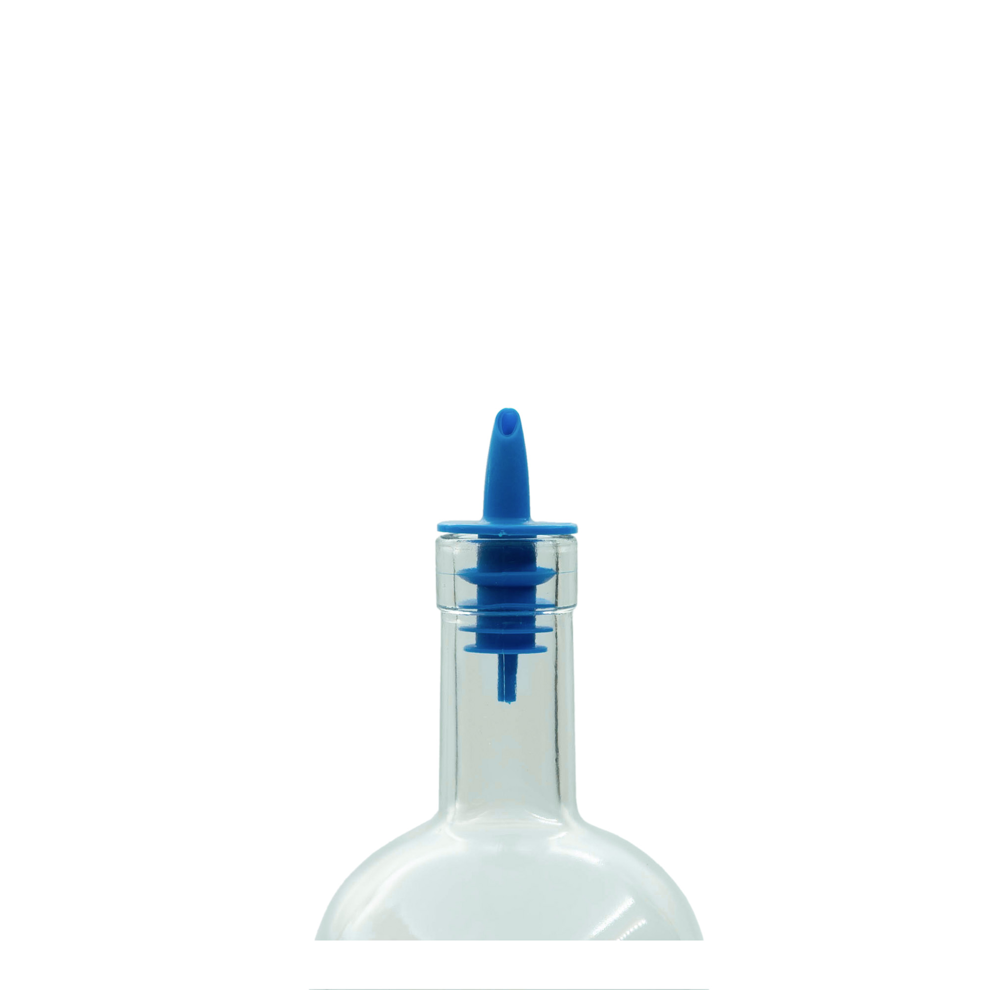 Jet pour bec verseur, plastique PE, bleu Jet pour bec verseur, plastique PE, bleu