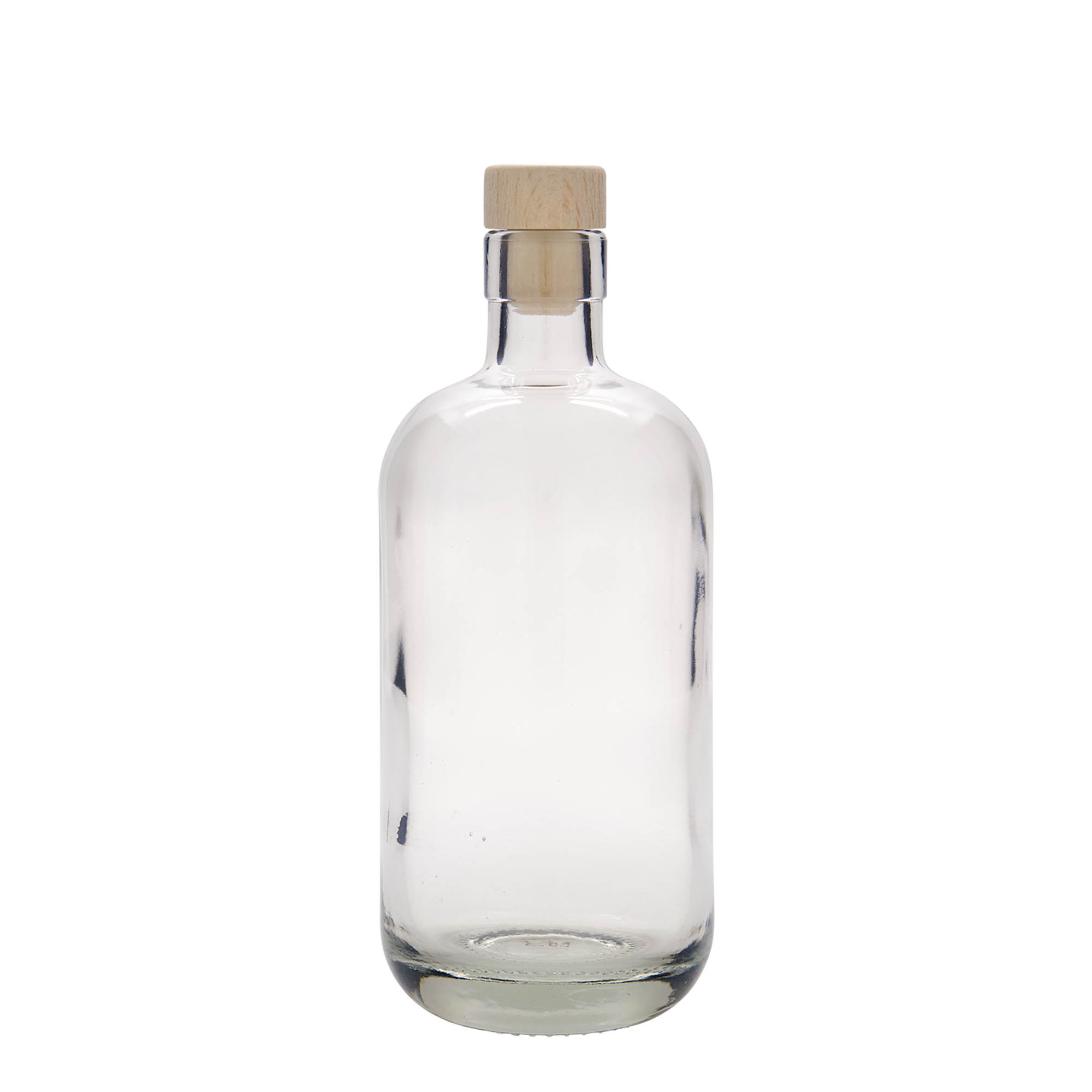 Bouteille en verre 500 ml 'Lotto', ouverture : bouchon en liège
