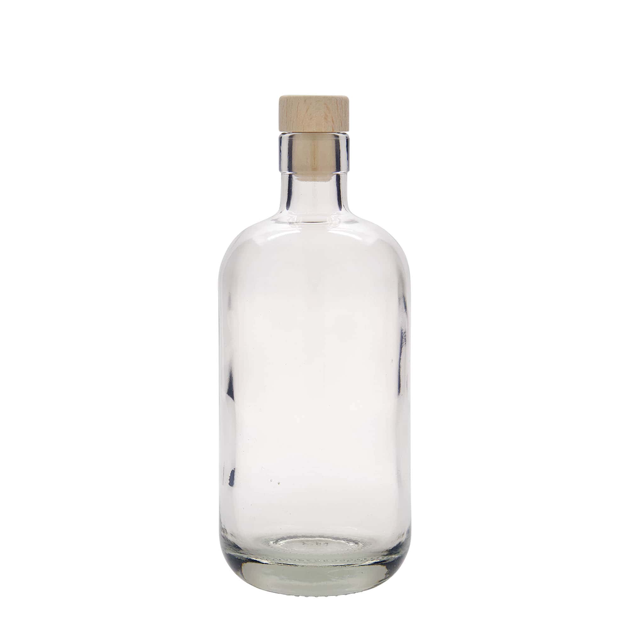 Bouteille en verre 500 ml 'Lotto', ouverture : bouchon en liège