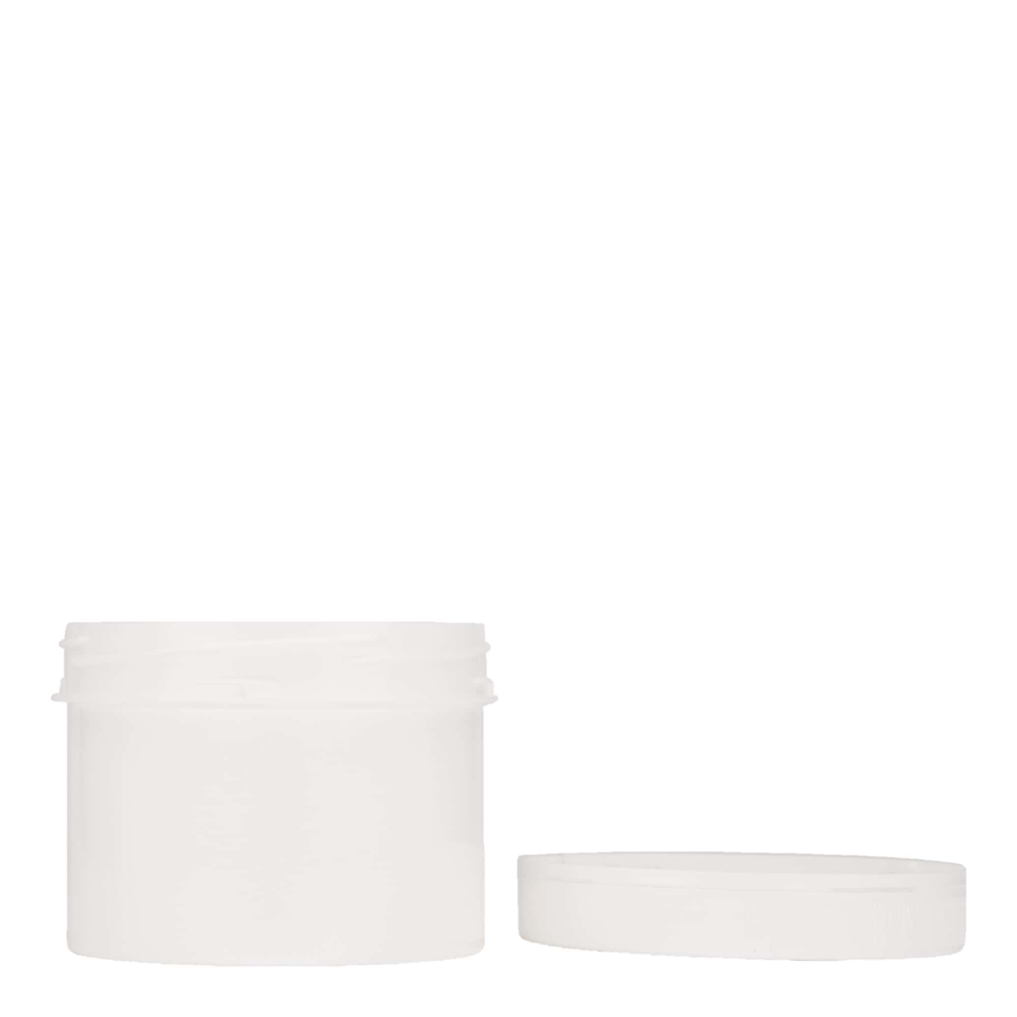 300 ml boîte en plastique « Securilock », PP, blanc, ouverture : bouchon à vis