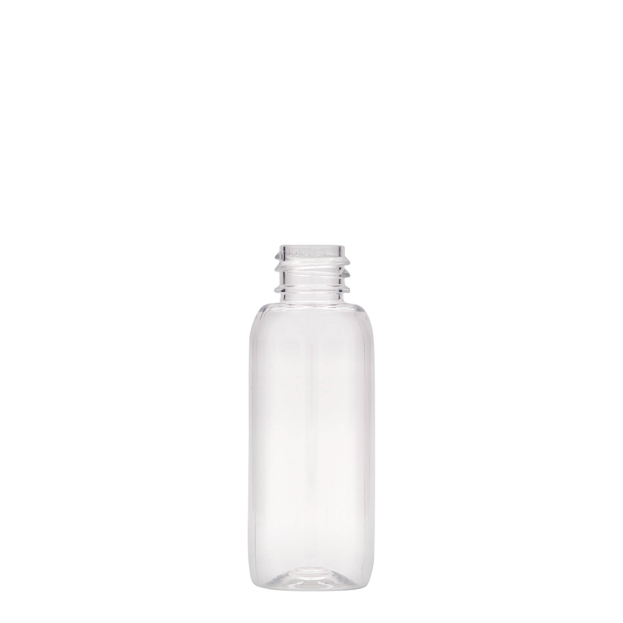 Flacon PET 50 ml « Pegasus », plastique, ouverture : 20/410