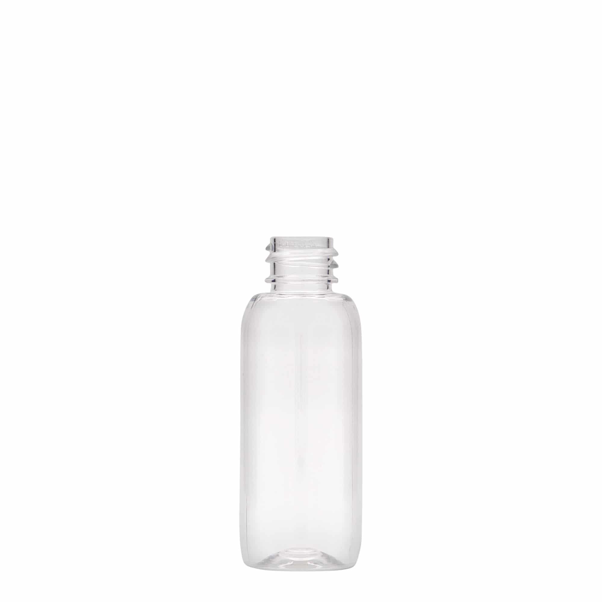 Flacon PET 50 ml « Pegasus », plastique, ouverture : 20/410