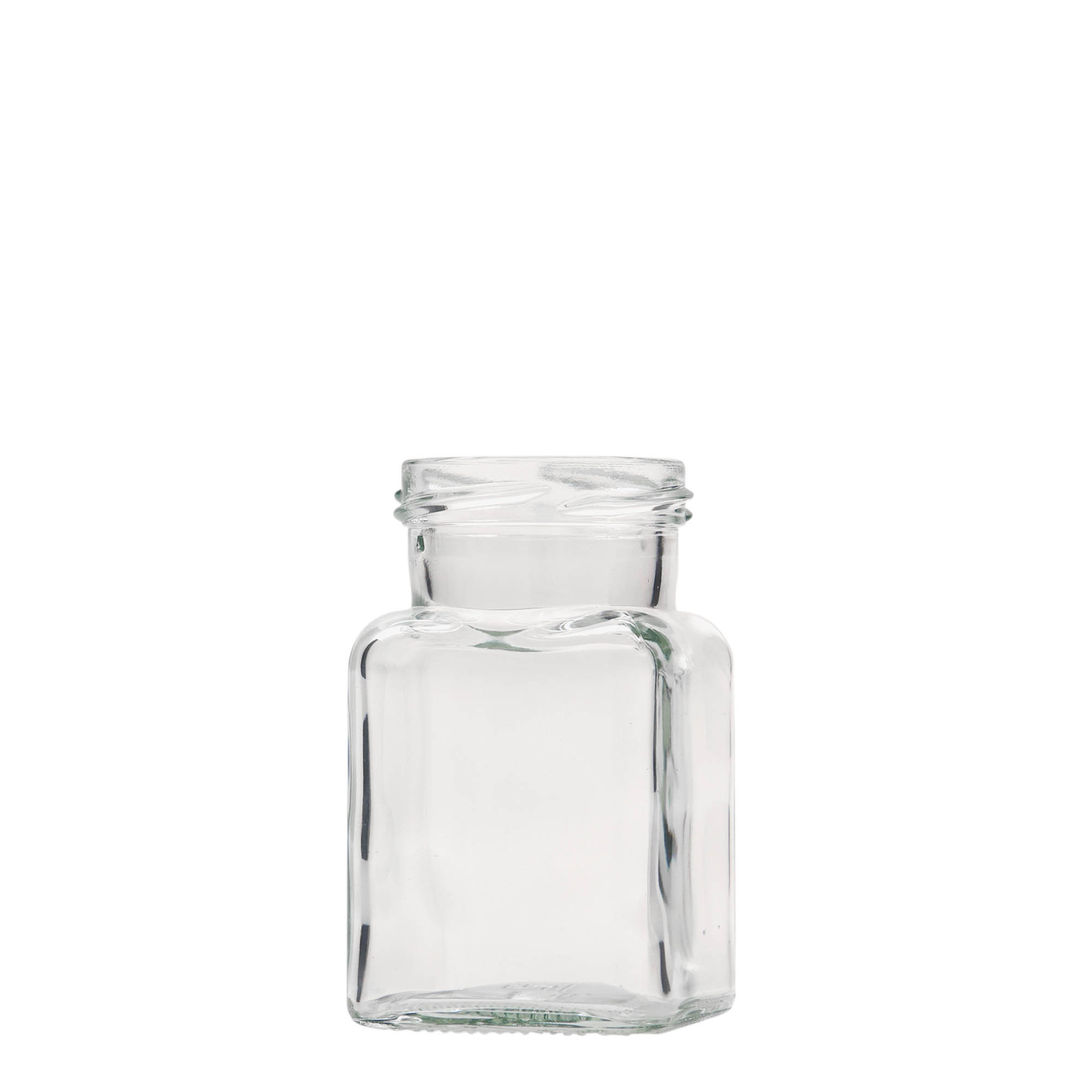 150 ml verre carré, ouverture : Twist-Off (TO 53) 150 ml verre carré, ouverture : Twist-Off (TO 53)
