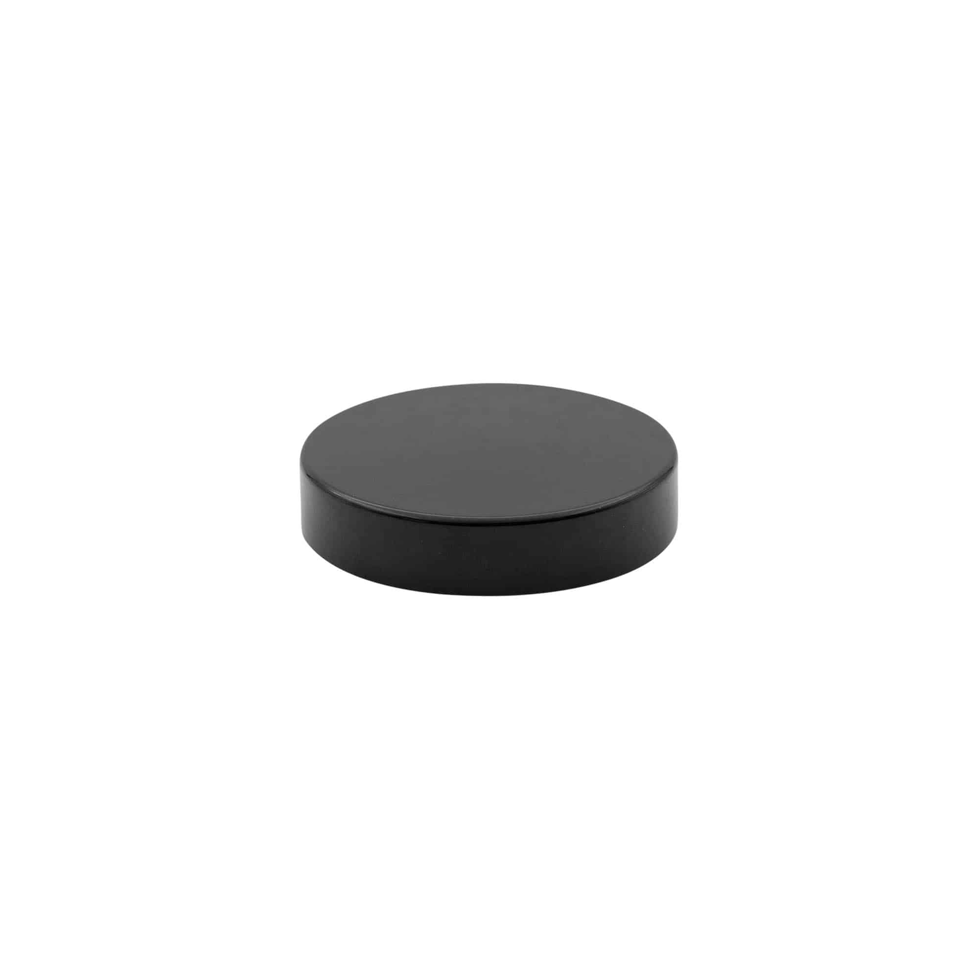 Bouchon à vis pour 120 ml 'Brown Line', plastique HPM, noir